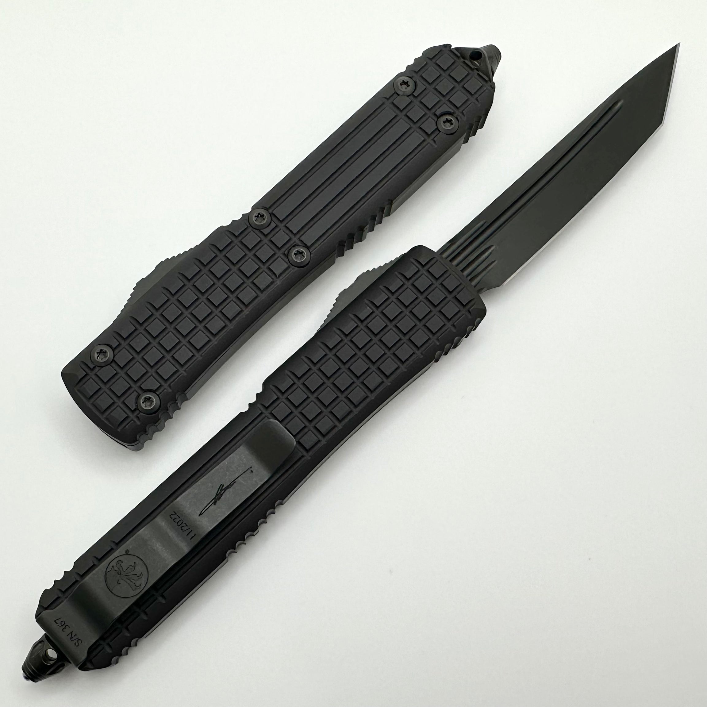 Microtech Ultratech Delta Frag Shadow Tanto DLC | Premium Tactical Knife