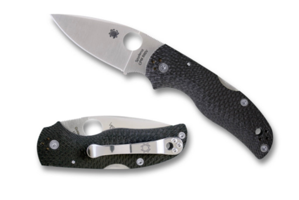 Spyderco Native 5 Fluted Carbon Fiber & S90V - Premium EDC Knife