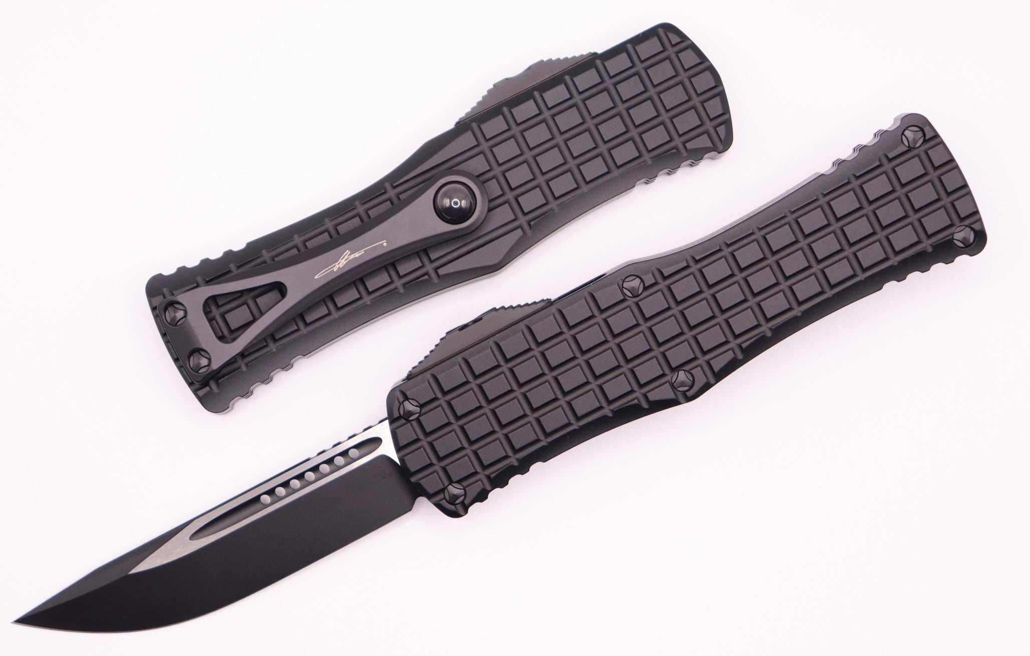 Microtech Hera Frag Single Edge Tactical Knife - Premium M390 Steel