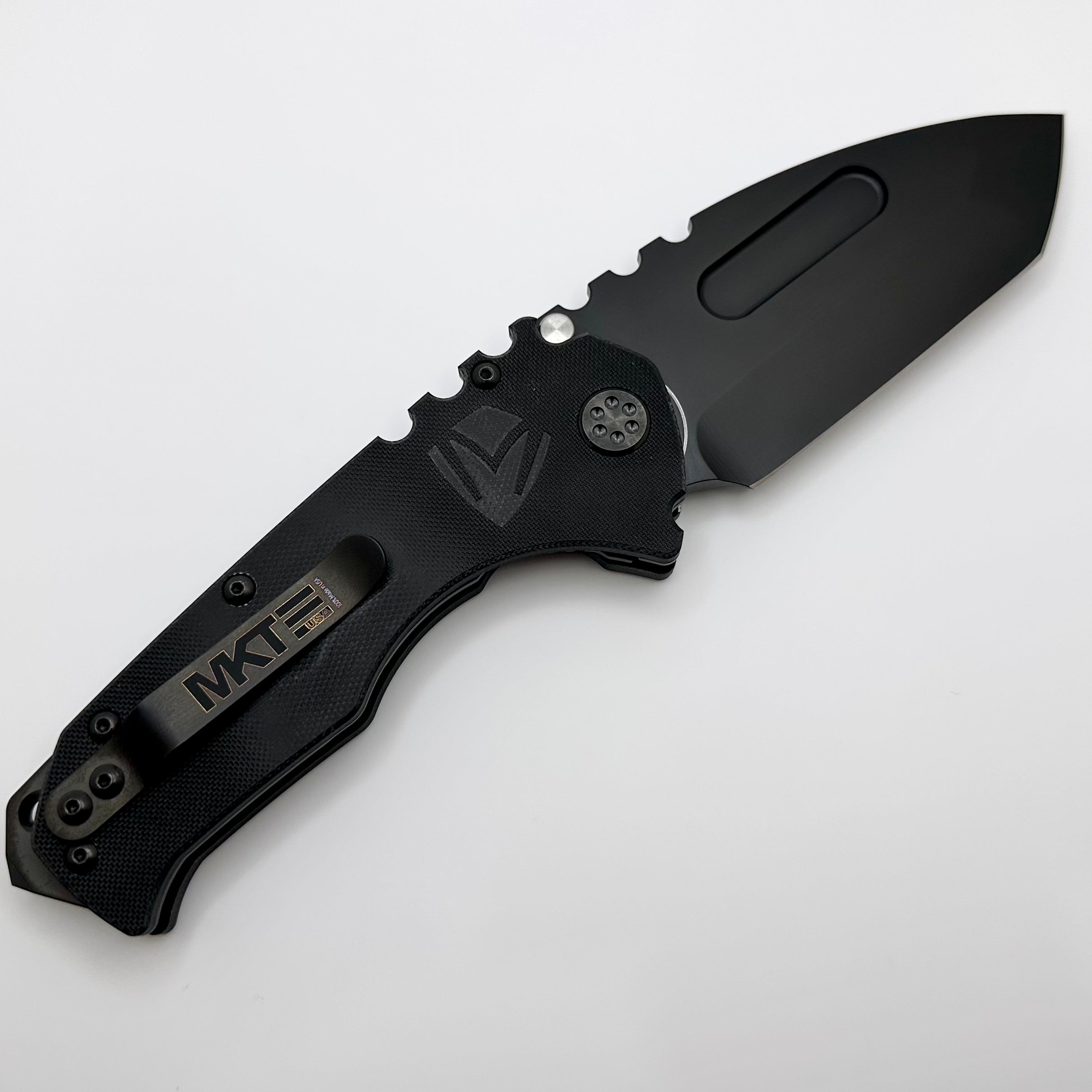 Medford Scout Praetorian M&P Premium Tactical Knife - Black G10 & PVD D2