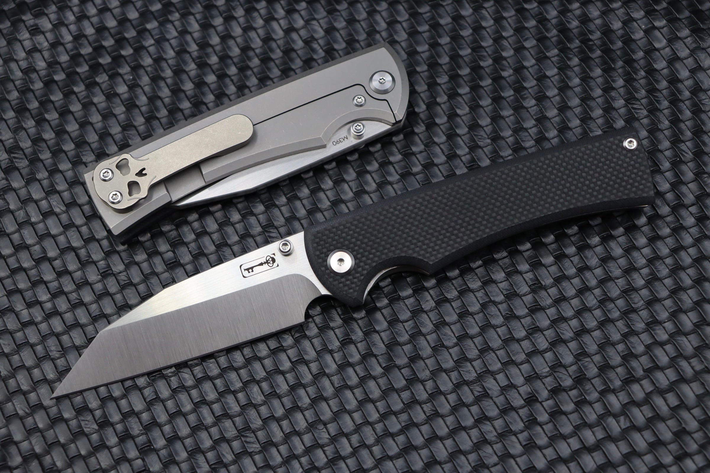 Premium Chaves Knives 229 Sangre Wharncliffe - Ultimate M390 & Black G-10 EDC