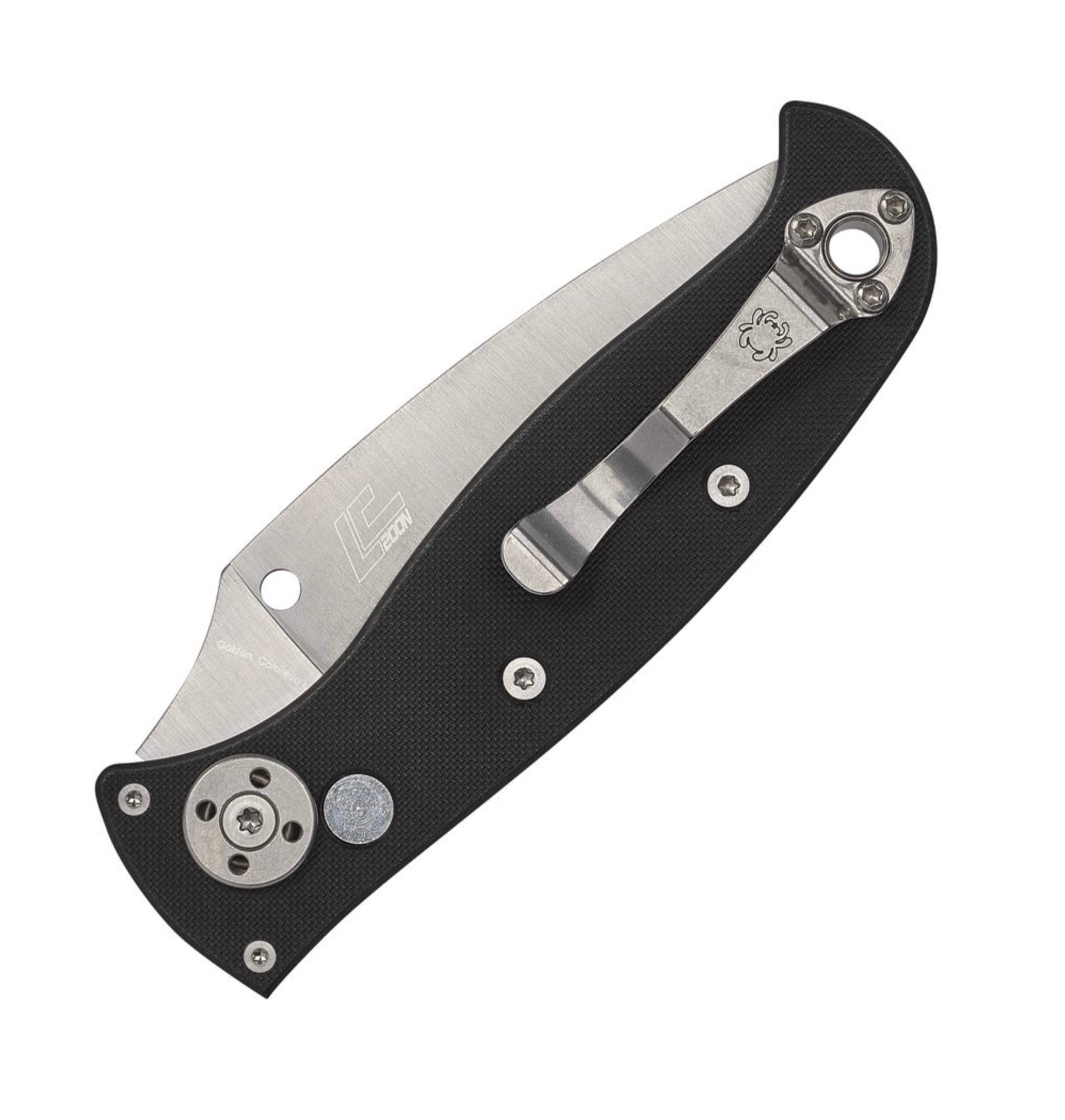 Spyderco Autonomy 2 Ultimate Tactical Knife - Black G-10 & LC200N Steel