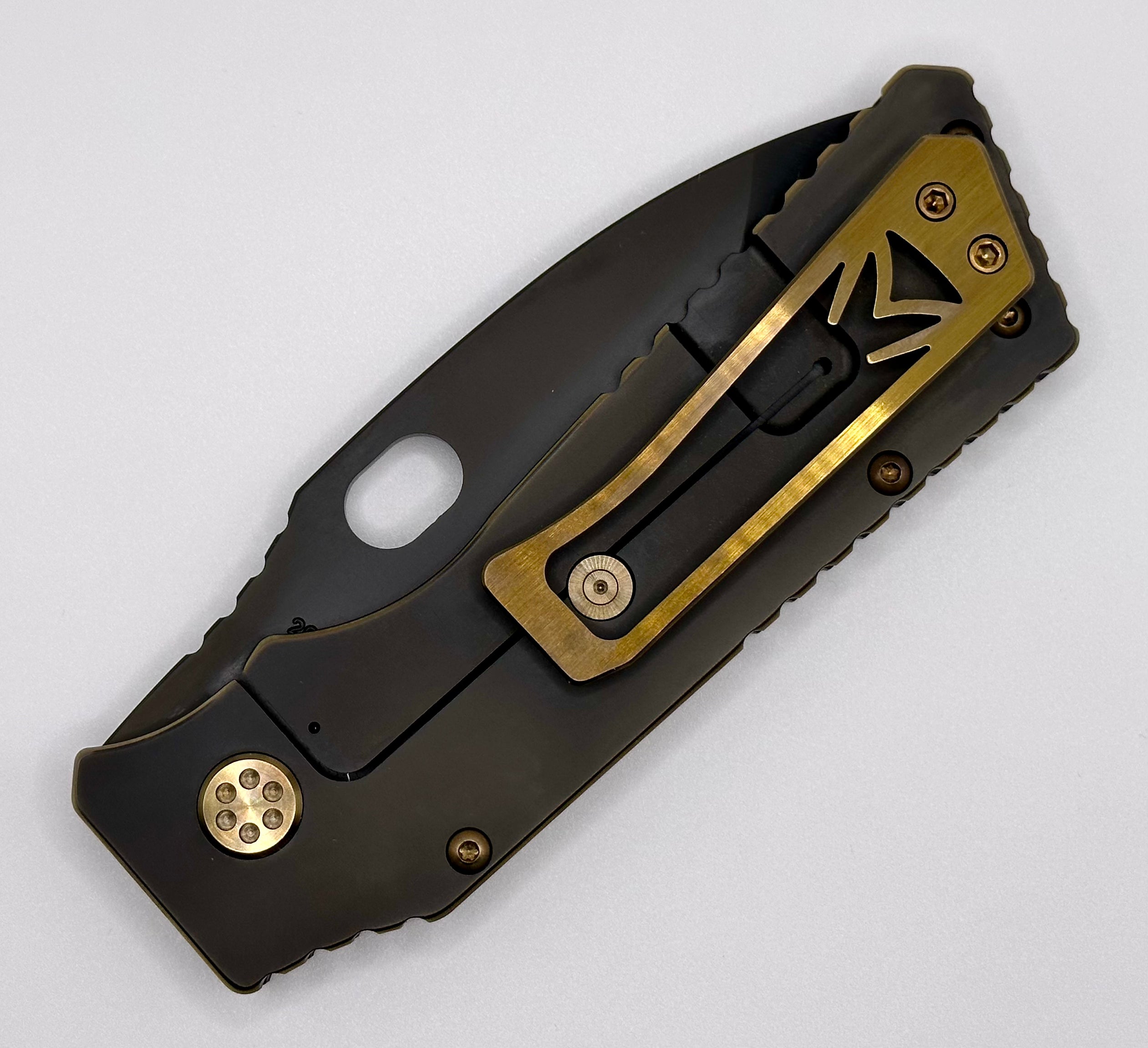 Medford TFF-1 S35VN Tactical Folding Knife - Bronze Pinstriped Edition