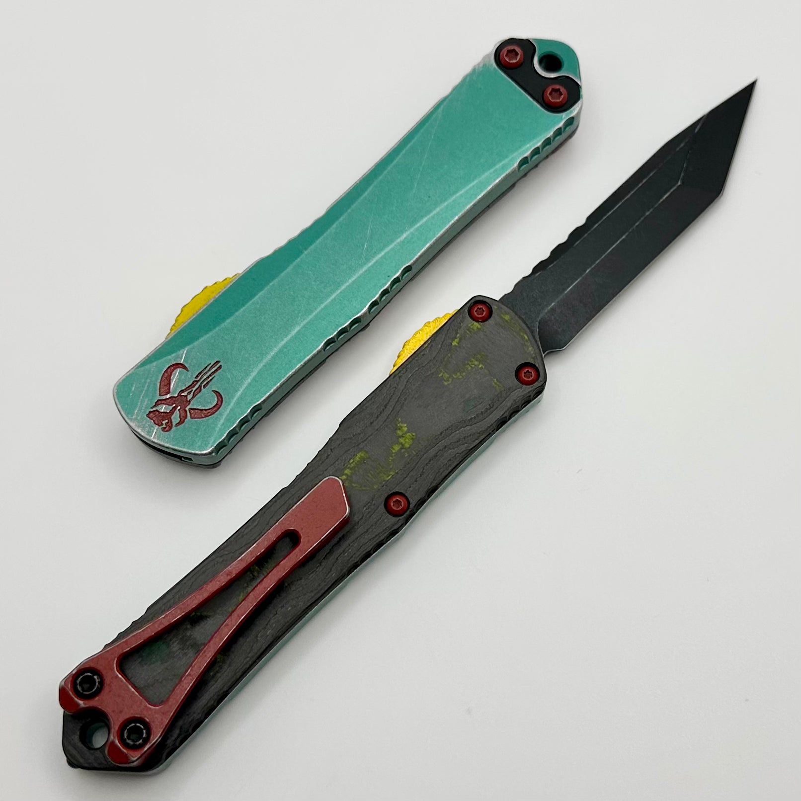 Heretic Knives Manticore S BOUNTY HUNTER - Ultimate Compact OTF Tactical Knife