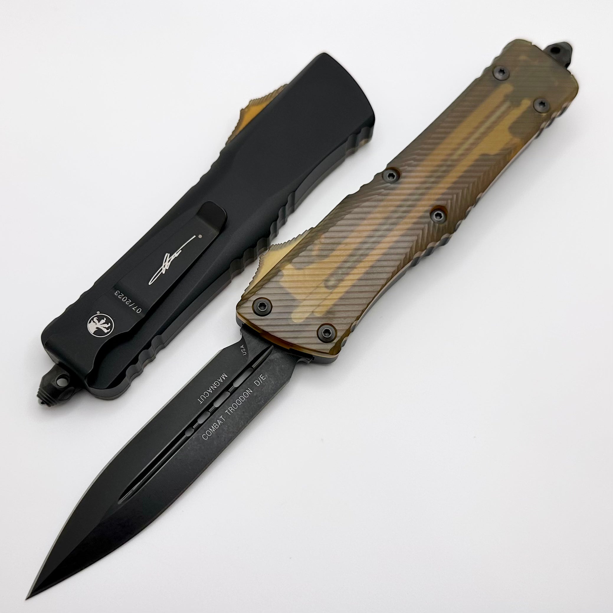 Ultimate Combat Troodon Tactical Knife - Premium DLC Double Edge with Ultem Top