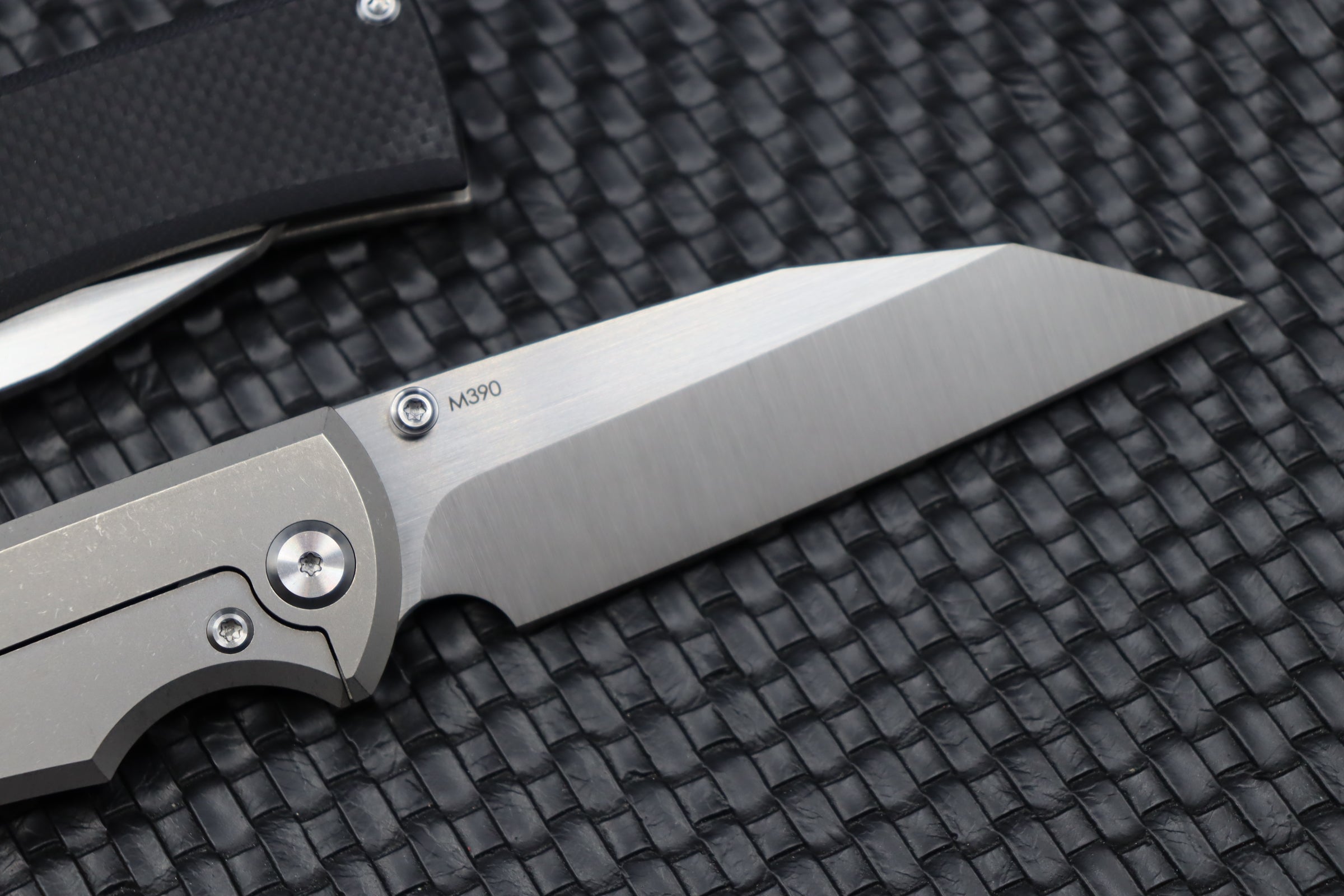 Premium Chaves Knives 229 Sangre Wharncliffe - Ultimate M390 & Black G-10 EDC