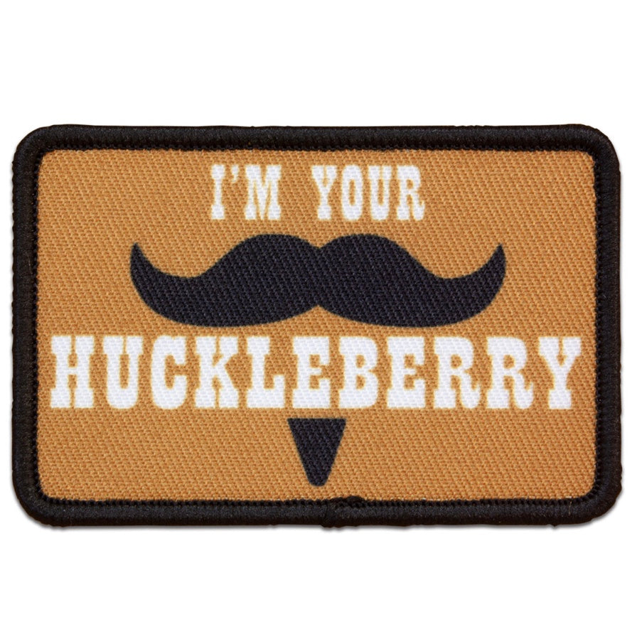 Premium Red Rock Outdoor Gear 'I'm Your Huckleberry' Morale Patch - Ultimate Tactical Accessory