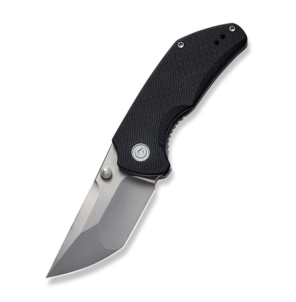 Civivi Thug 2 Premium Tactical Folding Knife - Black G-10 & Nitro-V Steel