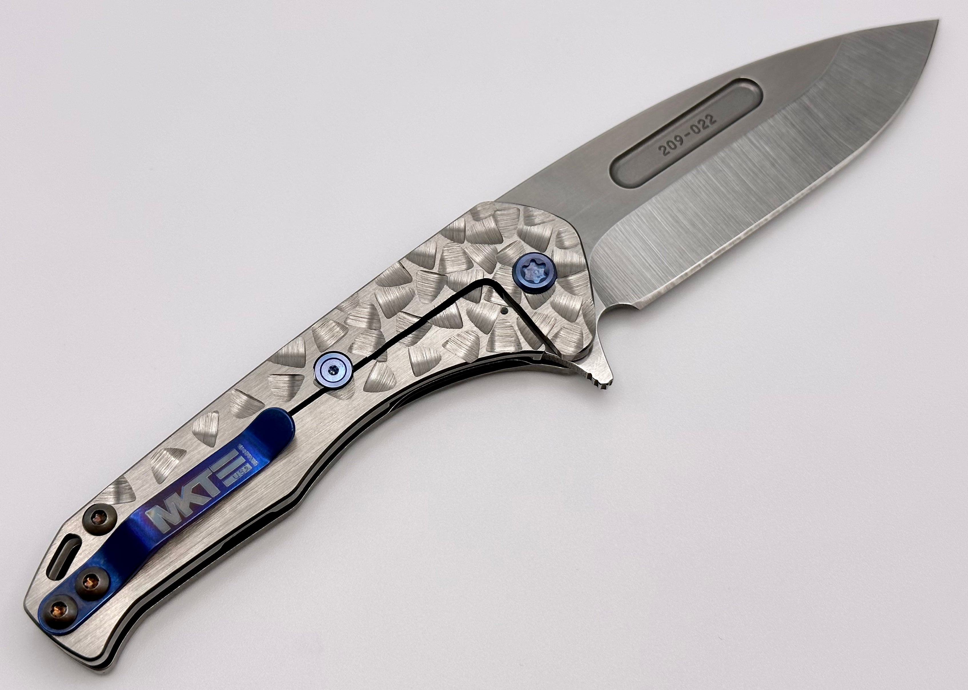 Medford Praetorian Slim Flipper Knife - Premium S35VN Blade & Titanium Handles