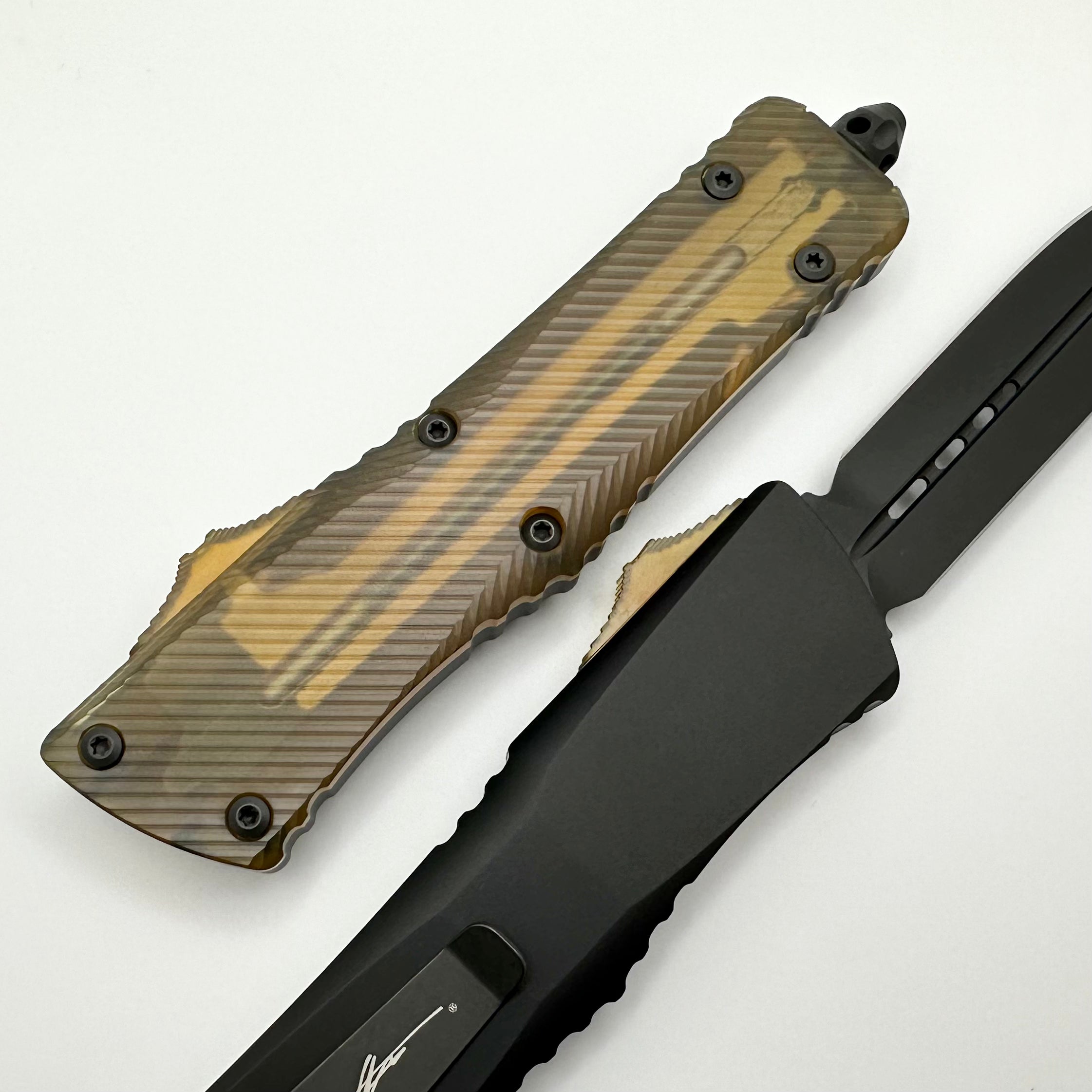 Ultimate Combat Troodon Tactical Knife - Premium DLC Double Edge with Ultem Top