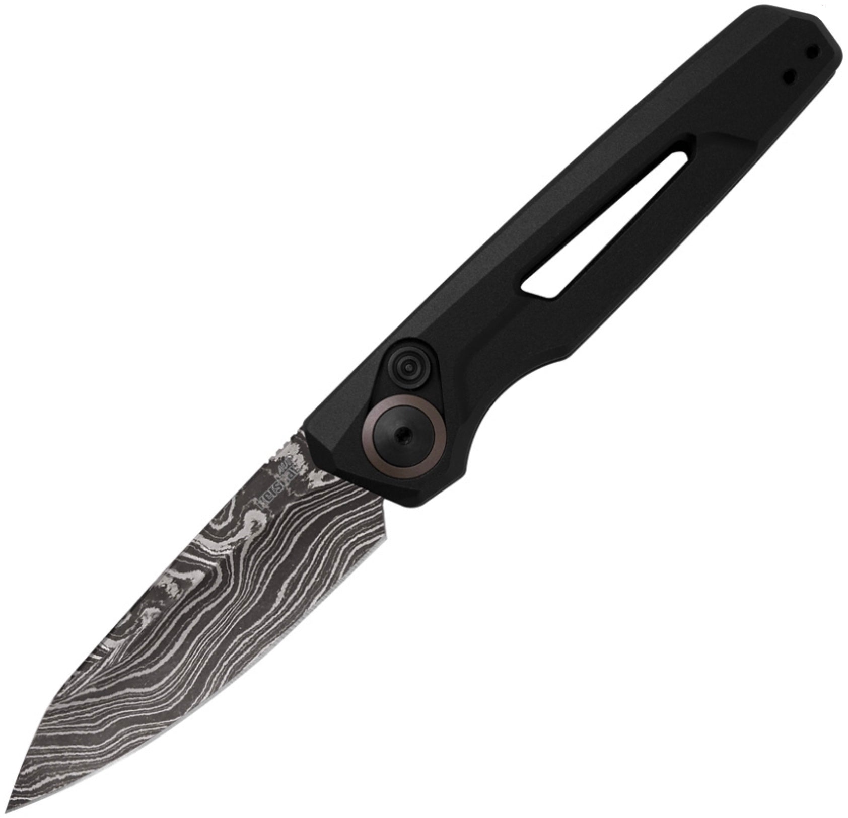 Kershaw Launch 11 Premium Black Aluminum & Damascus Auto Knife