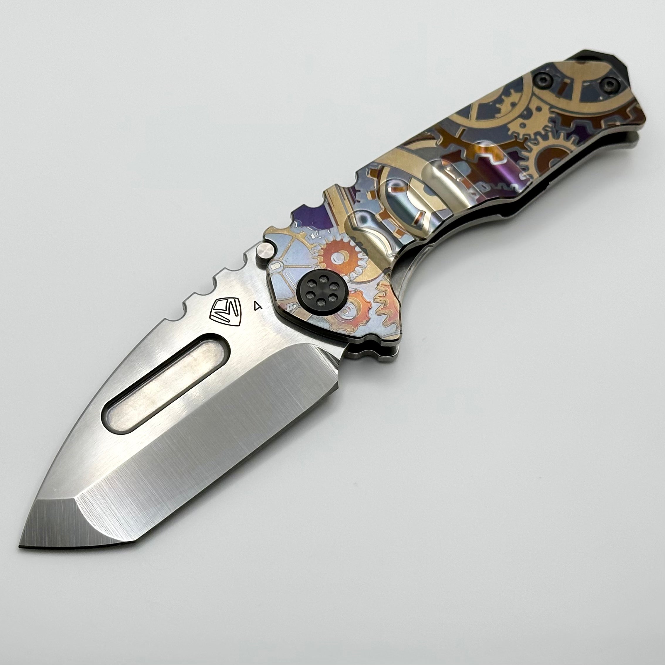 Medford Praetorian Genesis Tanto - Premium Tactical Folding Knife with PVD Hardware