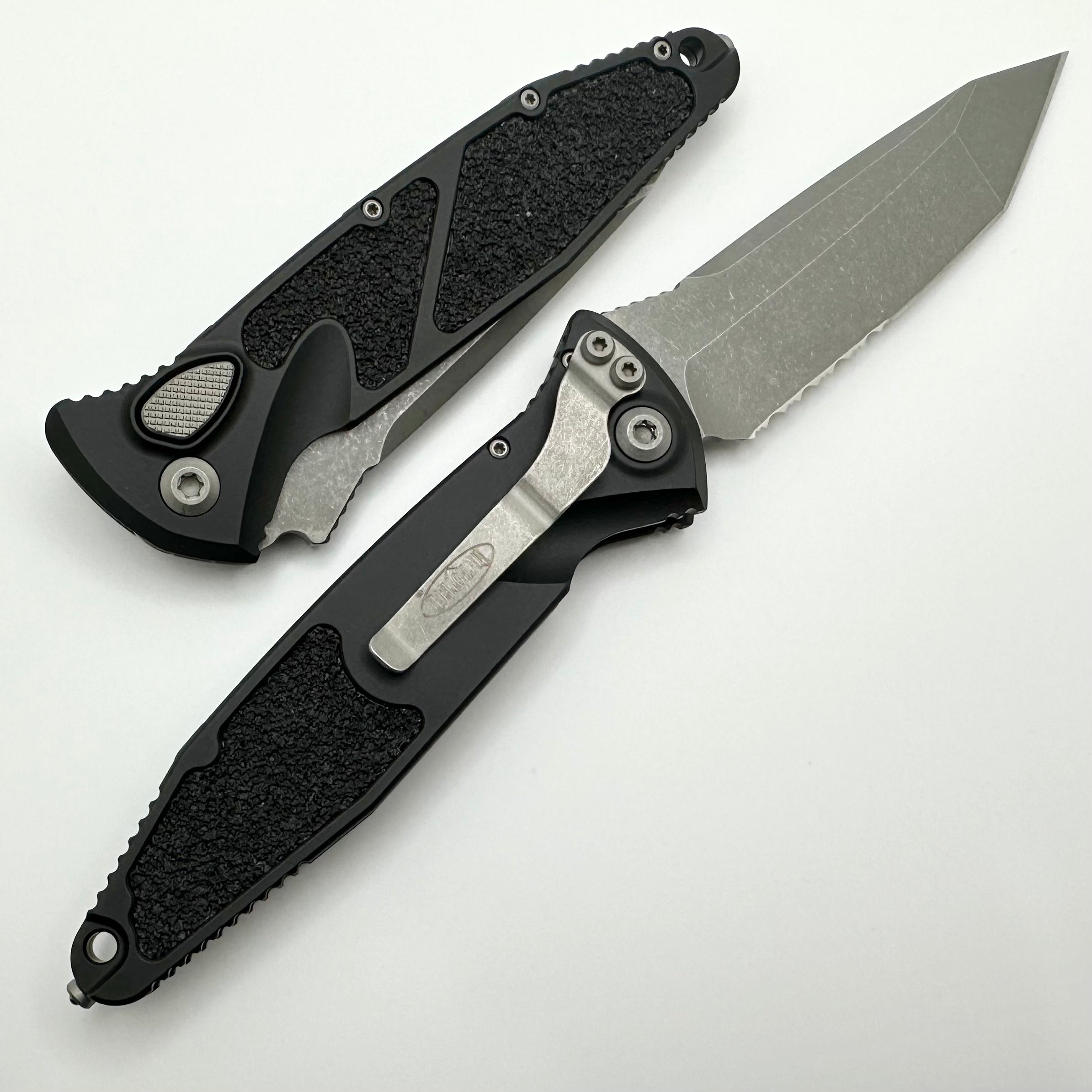 Microtech Socom Elite Auto T/E Tactical Knife - Apocalyptic Finish