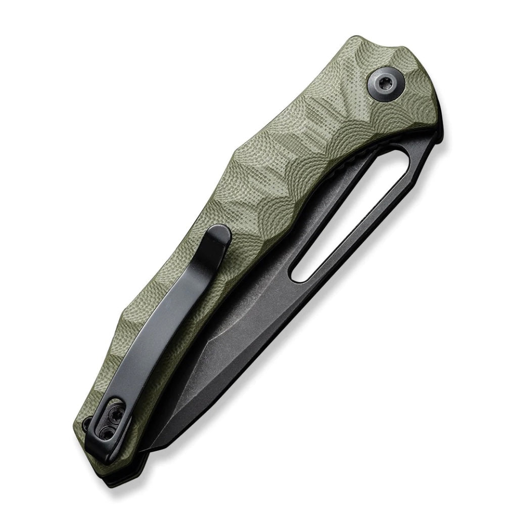 Civivi Spiny Dogfish Premium EDC Knife - OD Green G-10 & Black Stonewash 14C28N