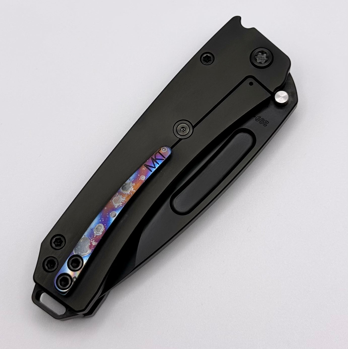 Medford Midi Marauder S45 Premium EDC Knife - PVD Drop Point & Galaxy Handle