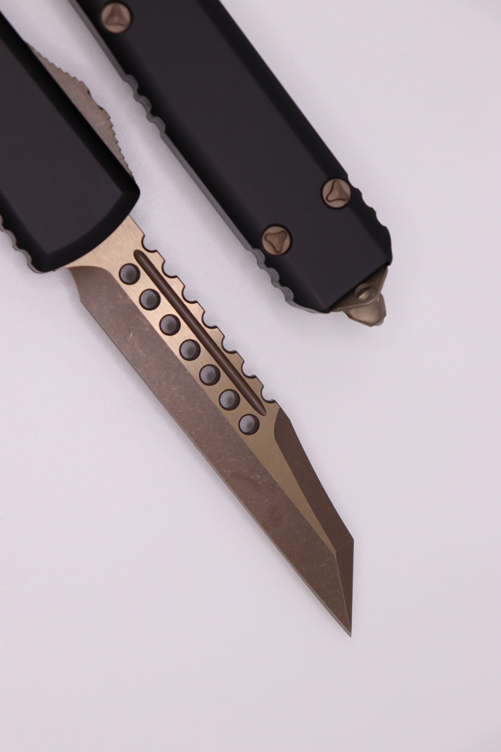 Microtech Ultratech Warhound Bronze Apocalyptic Standard - Premium Tactical Knife