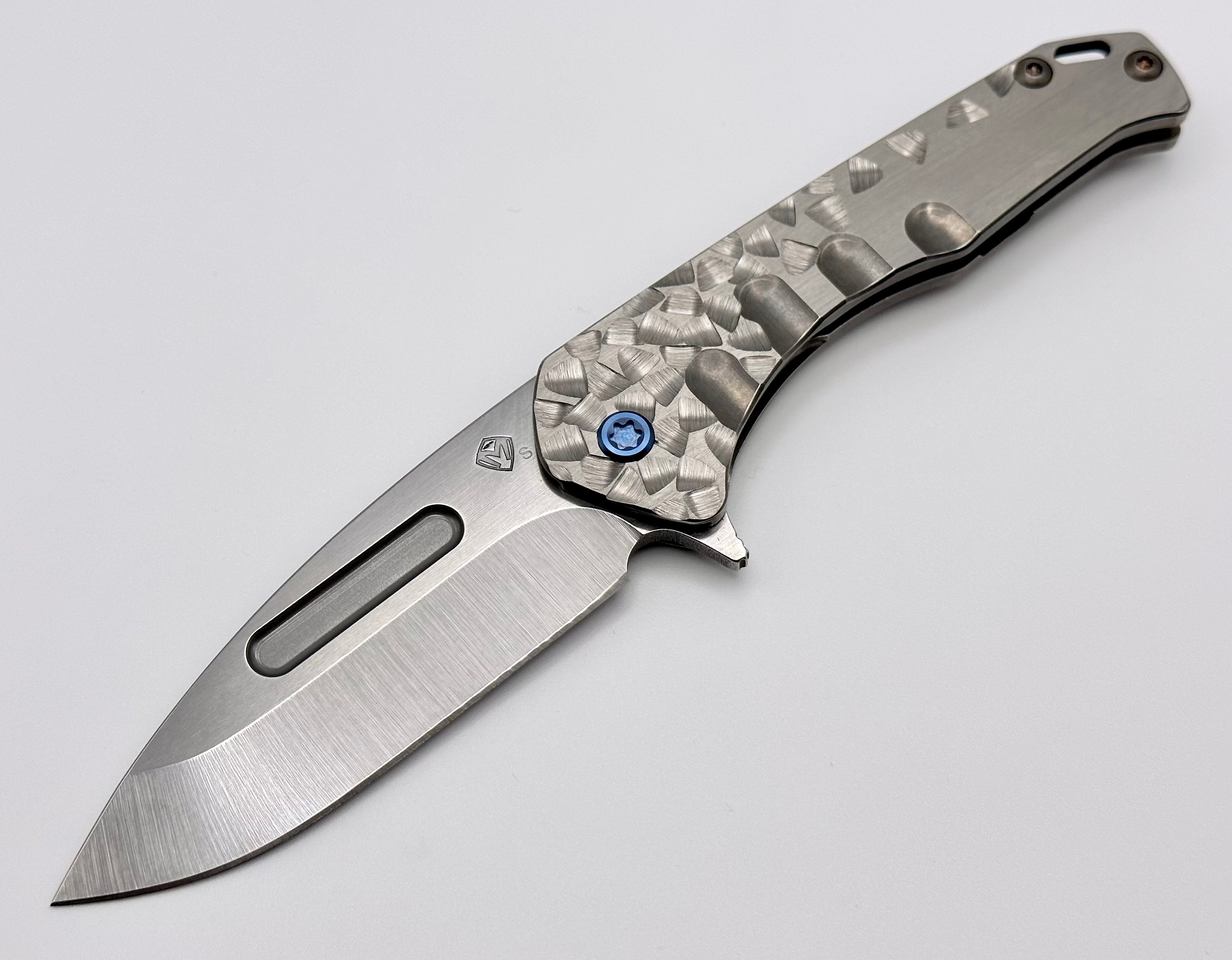 Medford Praetorian Slim Flipper Knife - Premium S35VN Blade & Titanium Handles
