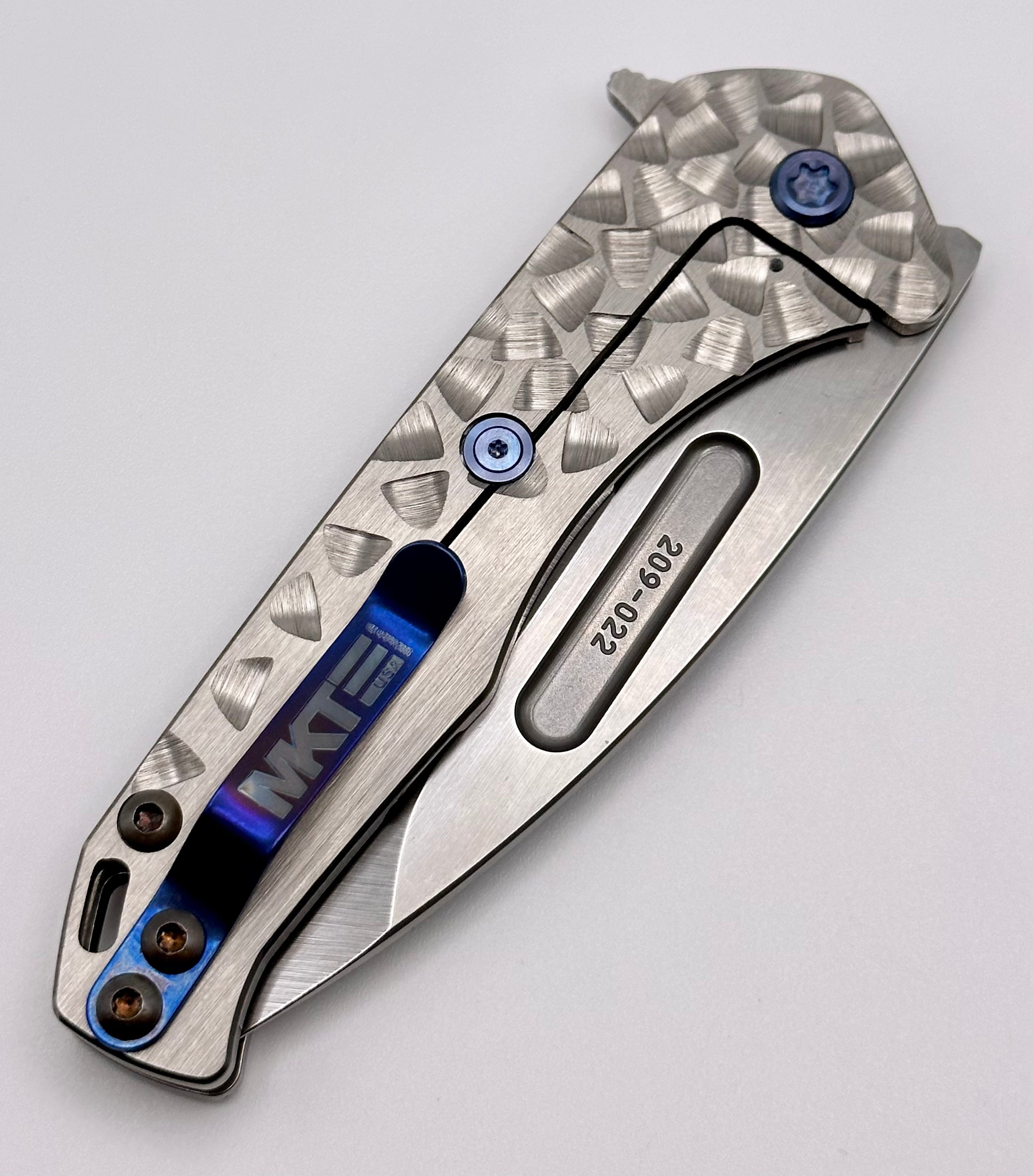 Medford Praetorian Slim Flipper Knife - Premium S35VN Blade & Titanium Handles