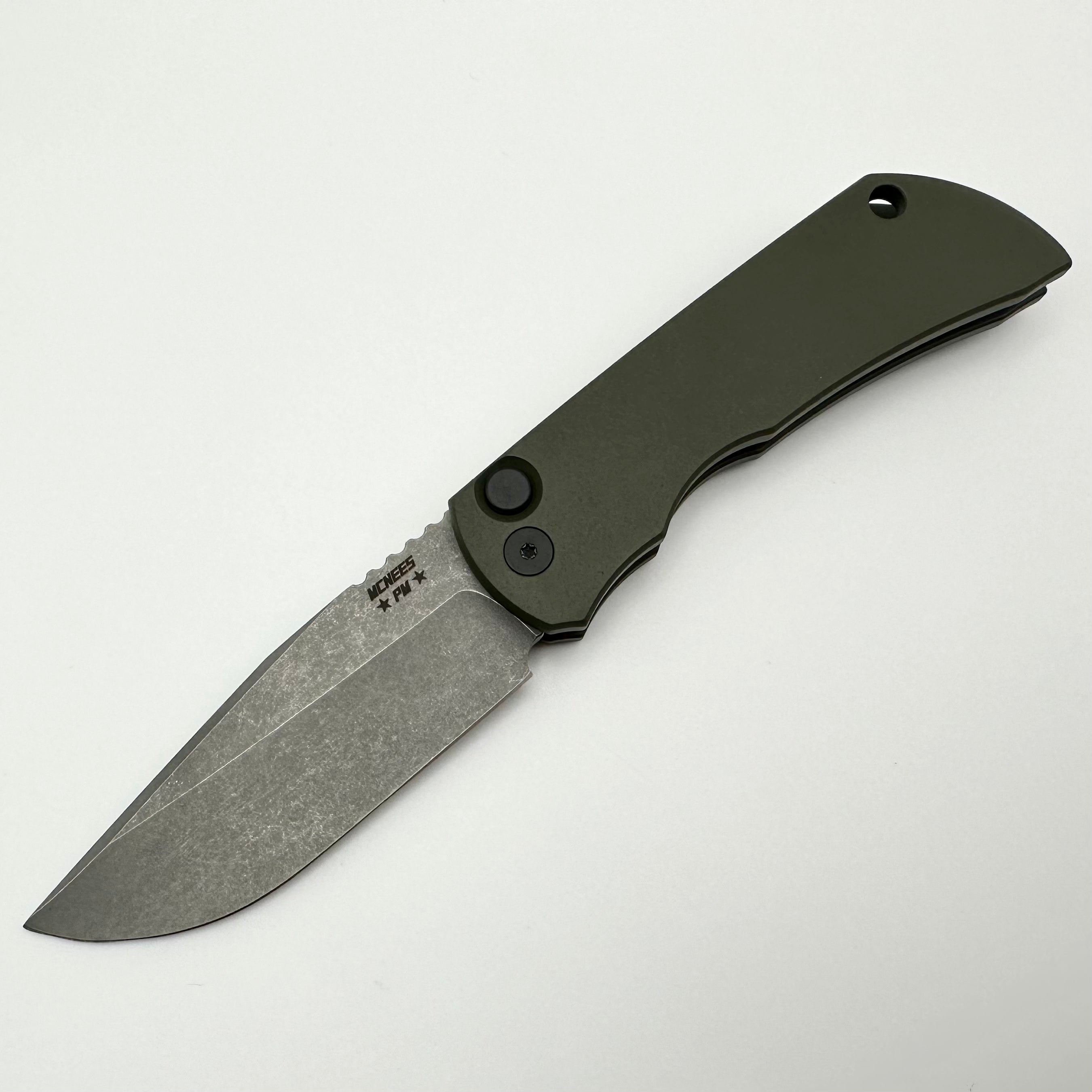 McNees PM Mac 2 Auto Knife: Premium Aluminum Handle & MagnaCut Blade