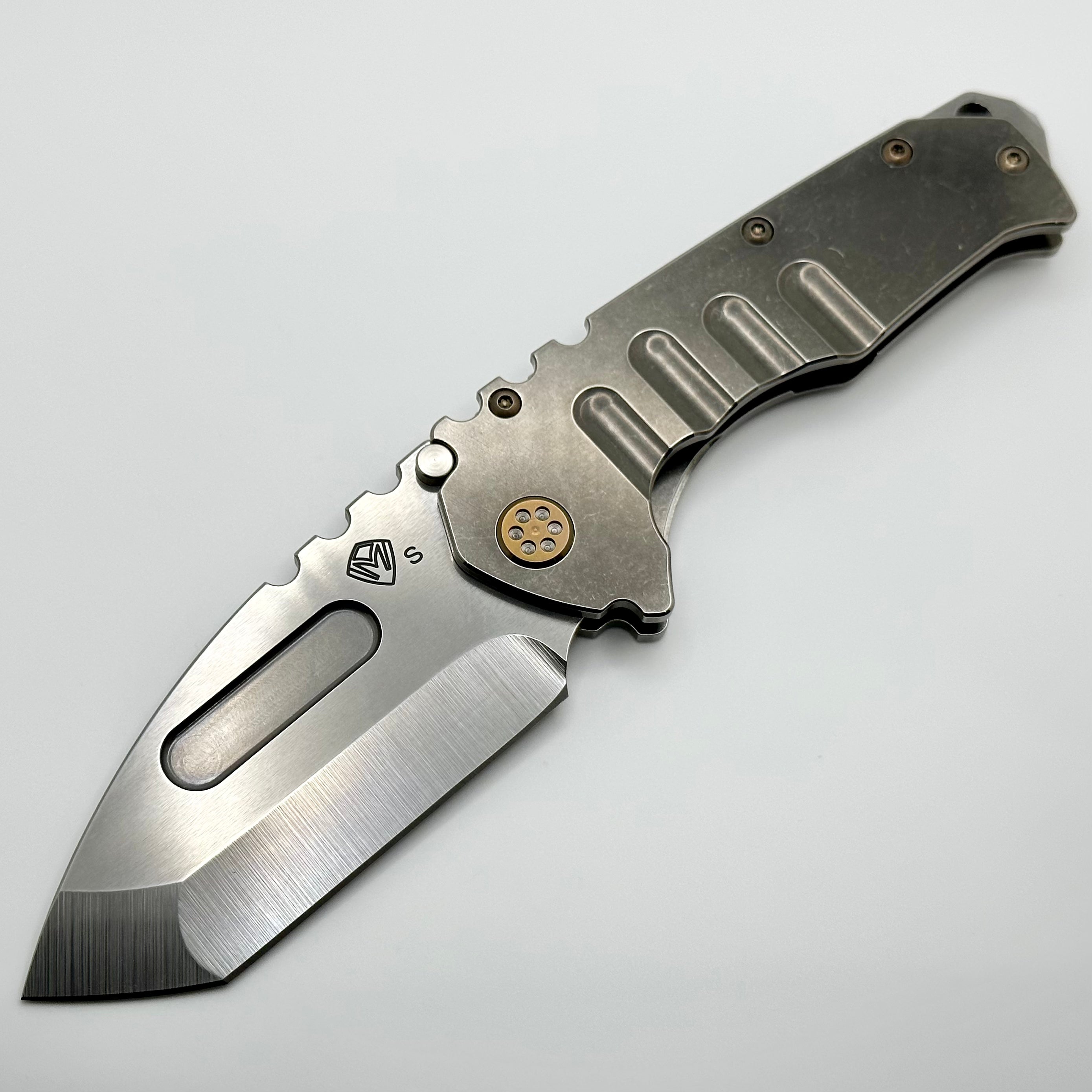 Medford Knife Praetorian T | Premium Tanto Blade with Titanium Handles