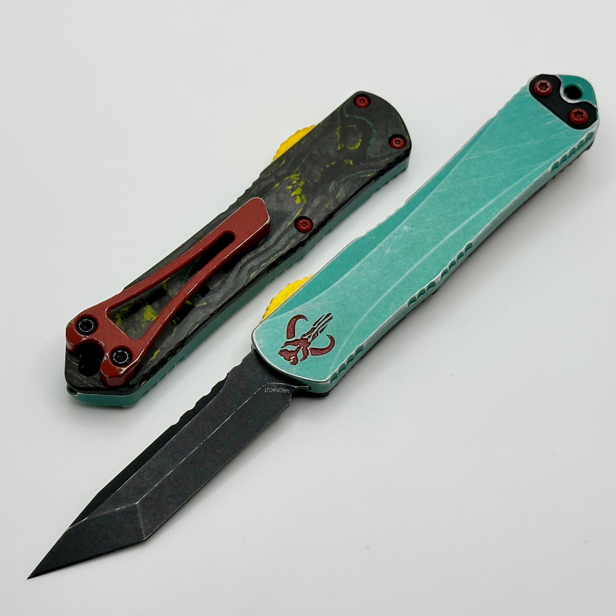 Heretic Knives Manticore S BOUNTY HUNTER - Ultimate Compact OTF Tactical Knife