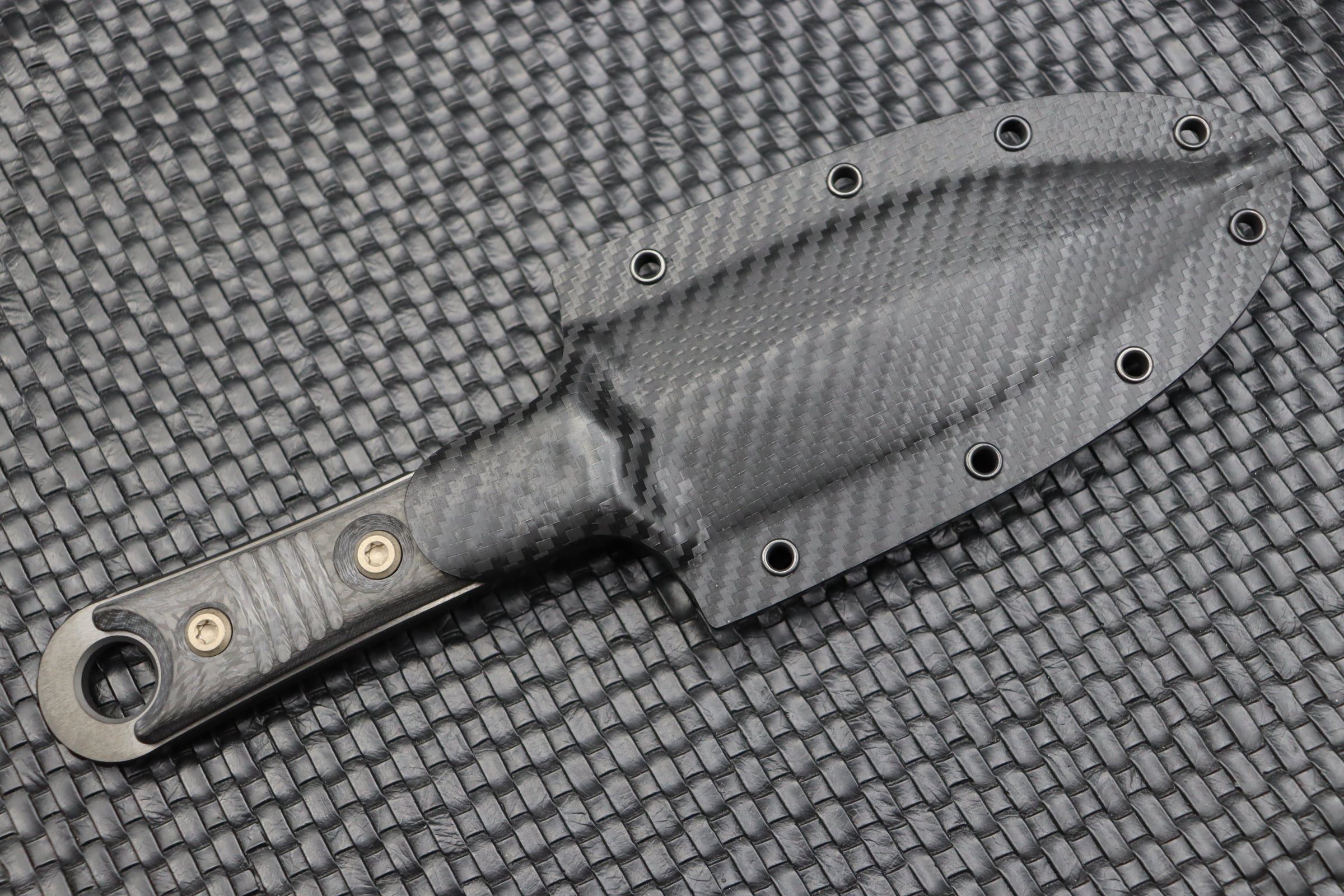 Premium Microtech SBD Dagger - Carbon Fiber Handle & DLC Coated Blade