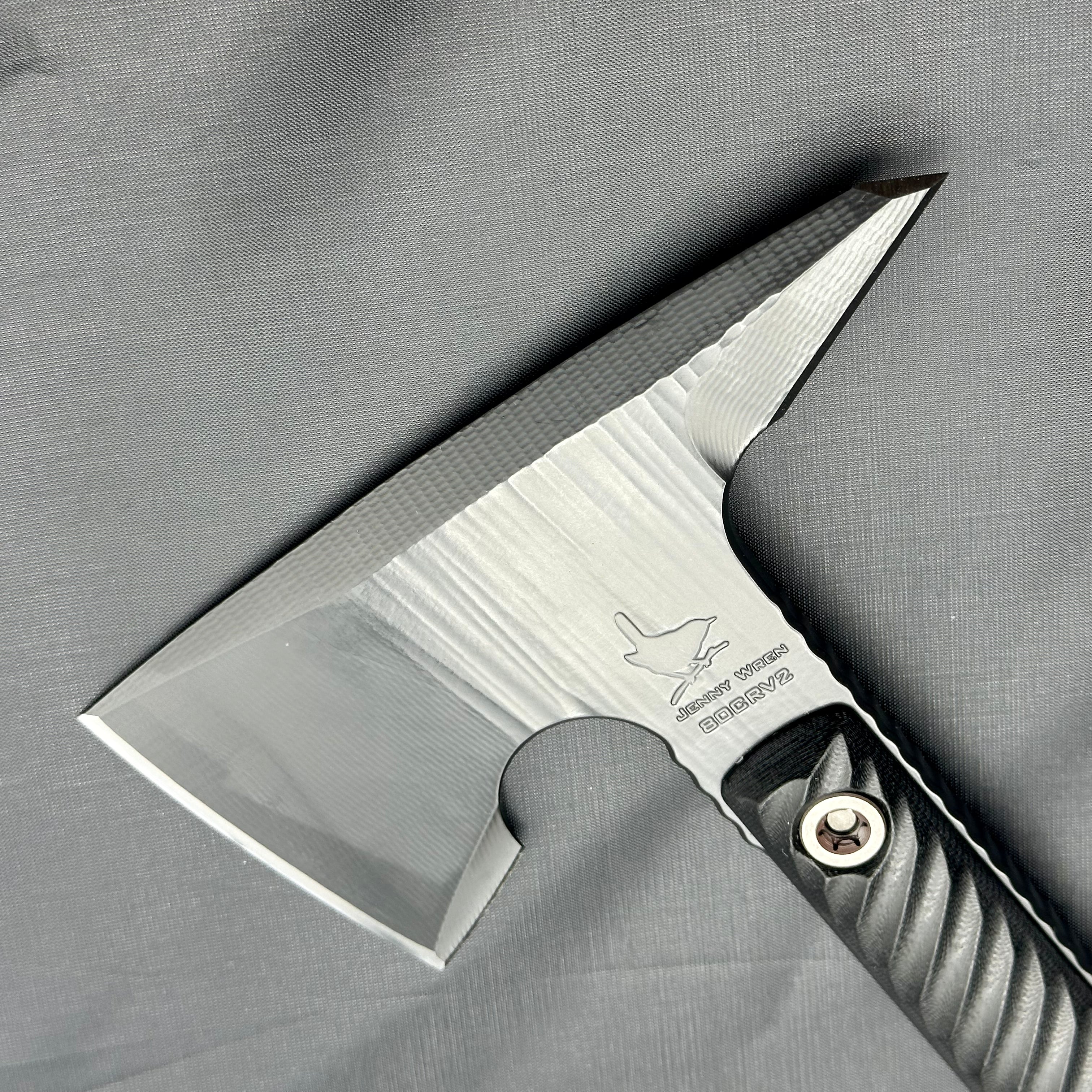 RMJ Jenny Wren Premium Tactical Tomahawk with Textured G-10 Handle