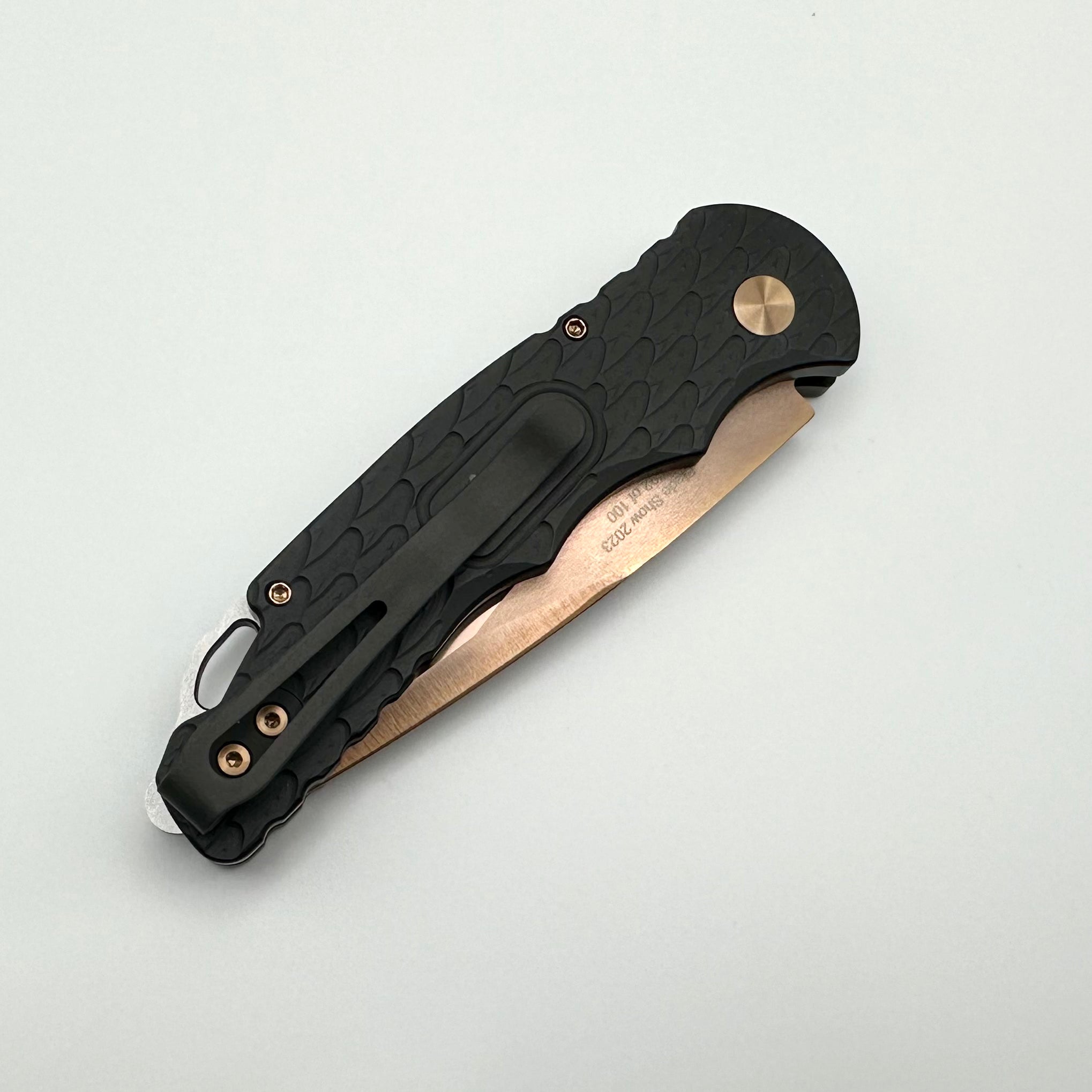 Pro-Tech TR-5 Rose Gold Blade Prototype - Ultimate EDC Automatic Knife