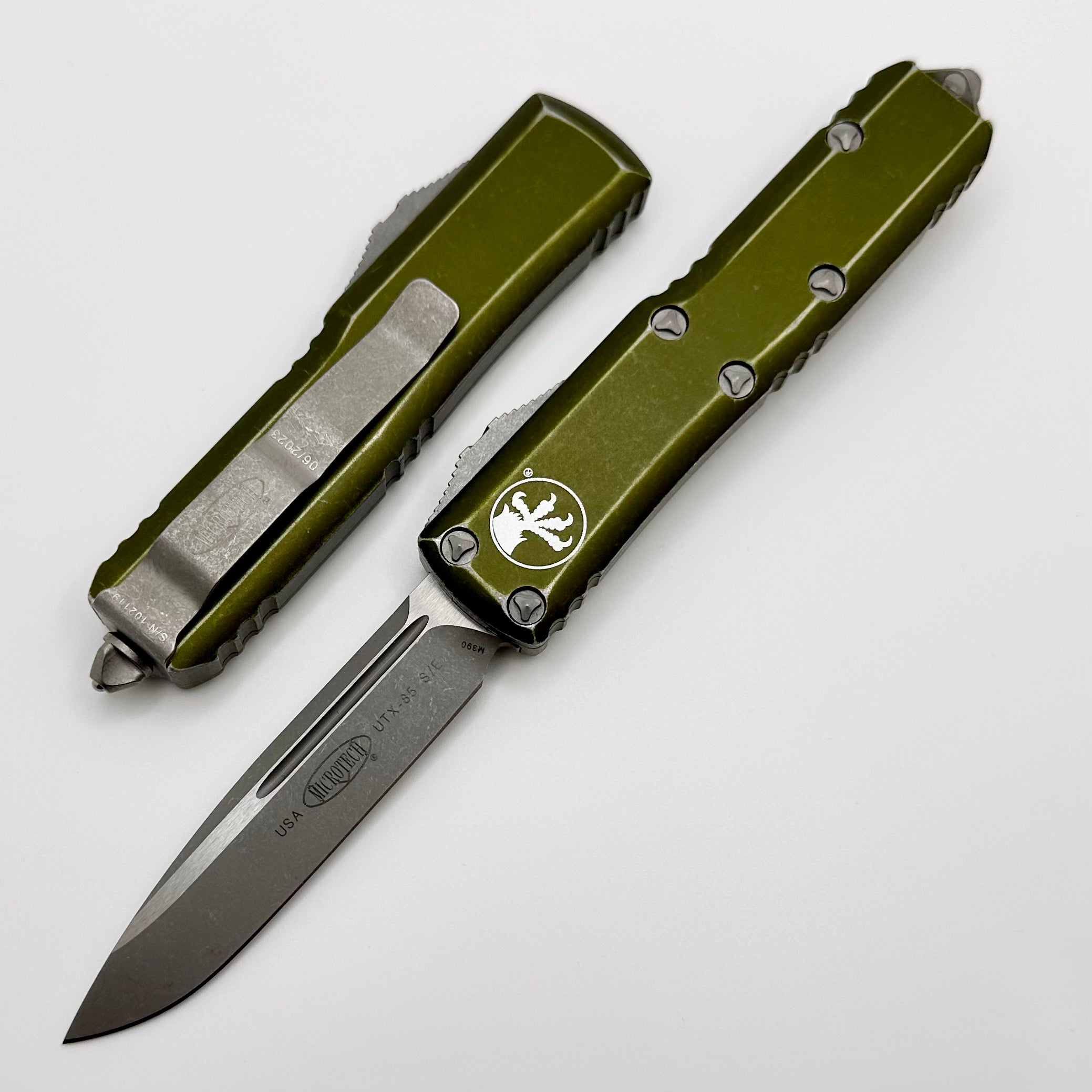 Microtech UTX-85 Apocalyptic EDC Knife - Premium OD Green Finish