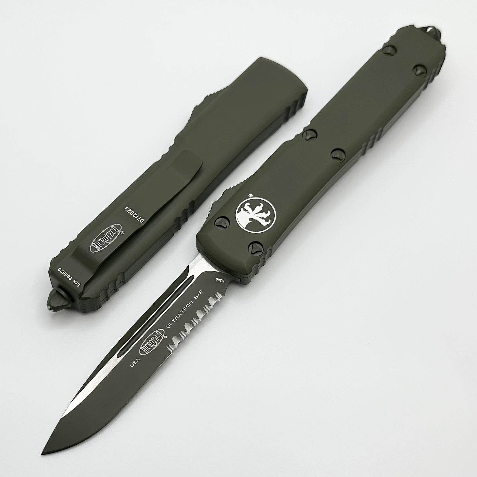 Microtech Ultratech OD Green Premium Tactical Knife