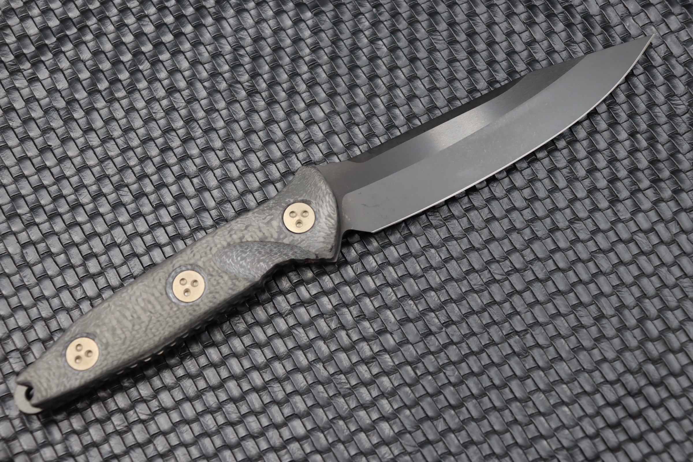 Microtech Socom Alpha Ultimate Tactical Knife - DLC & Carbon Fiber