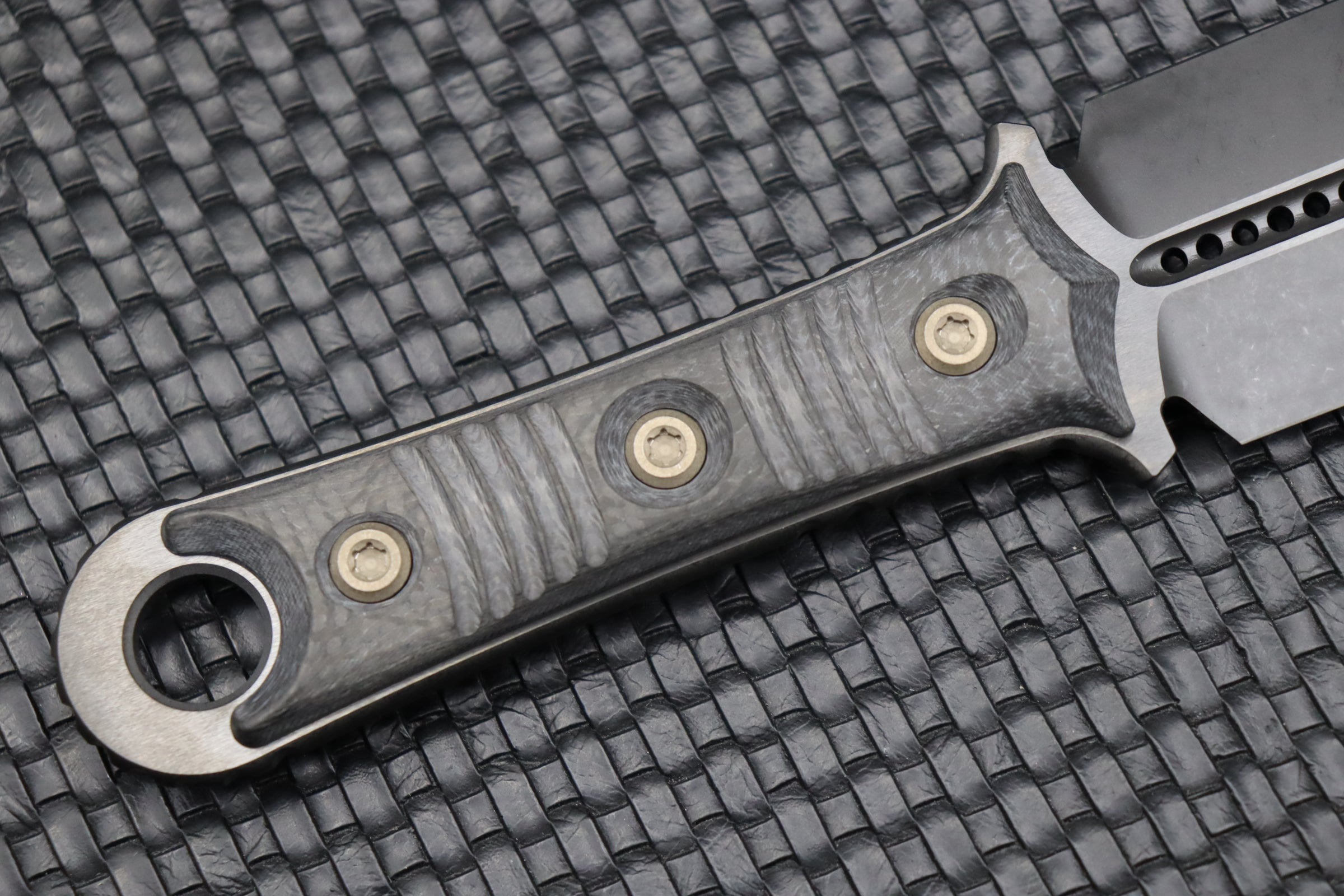 Premium Microtech SBD Dagger - Carbon Fiber Handle & DLC Coated Blade
