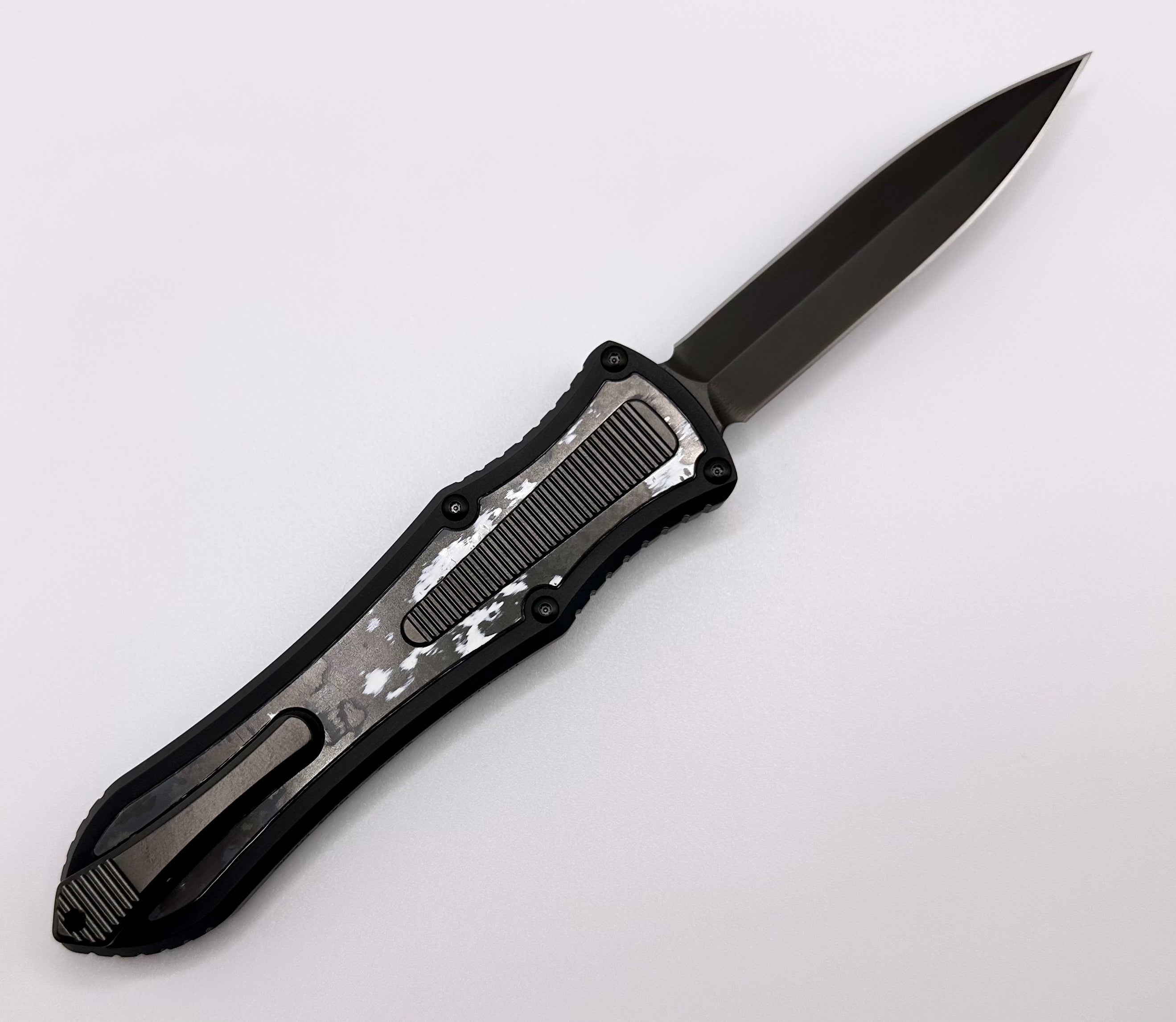 Premium Hawk Designs Model C Deadlock: White Storm Fat Carbon & 20CV Blade
