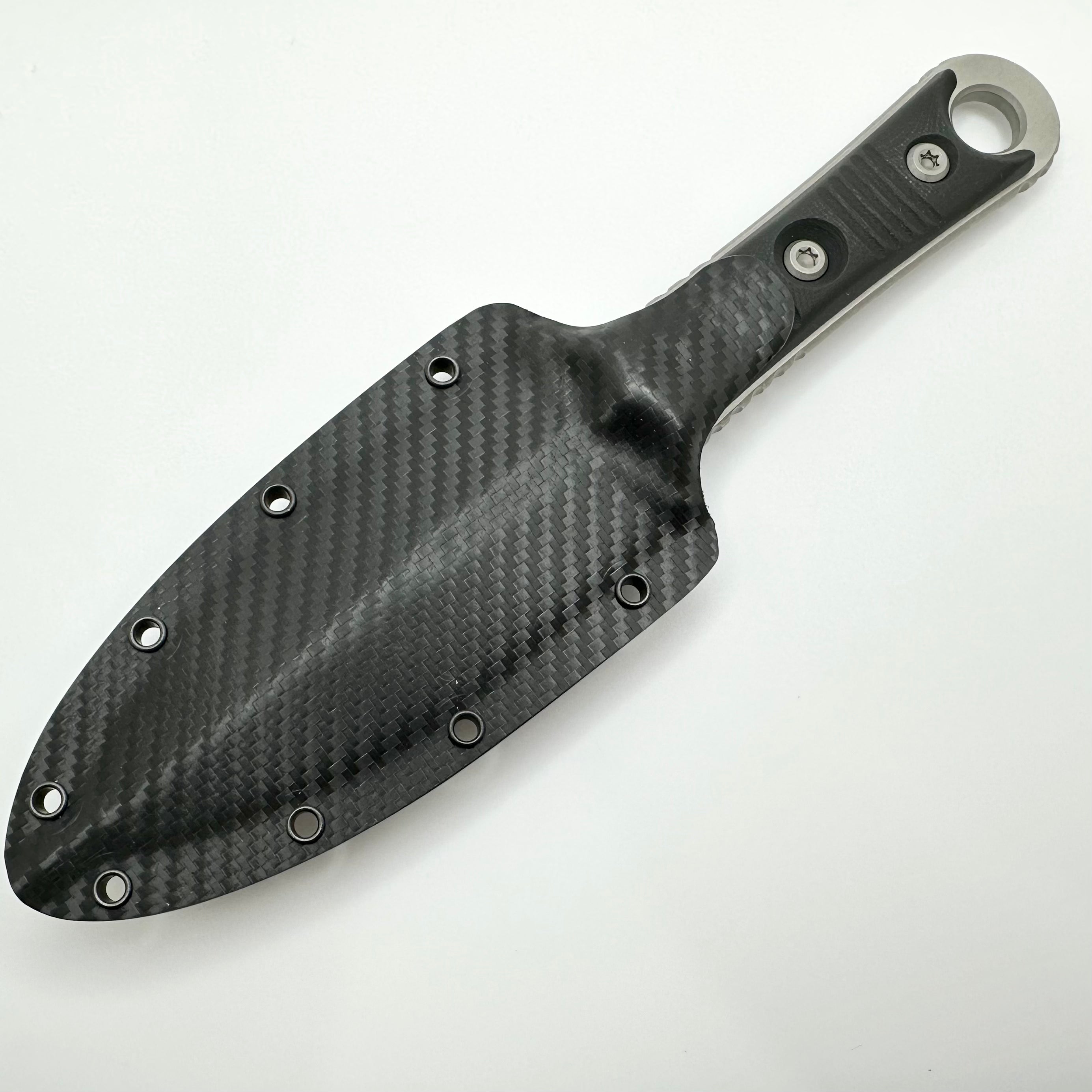 Microtech Borka SBD Apocalyptic Tactical Knife - Partial Serrated & Black G-10