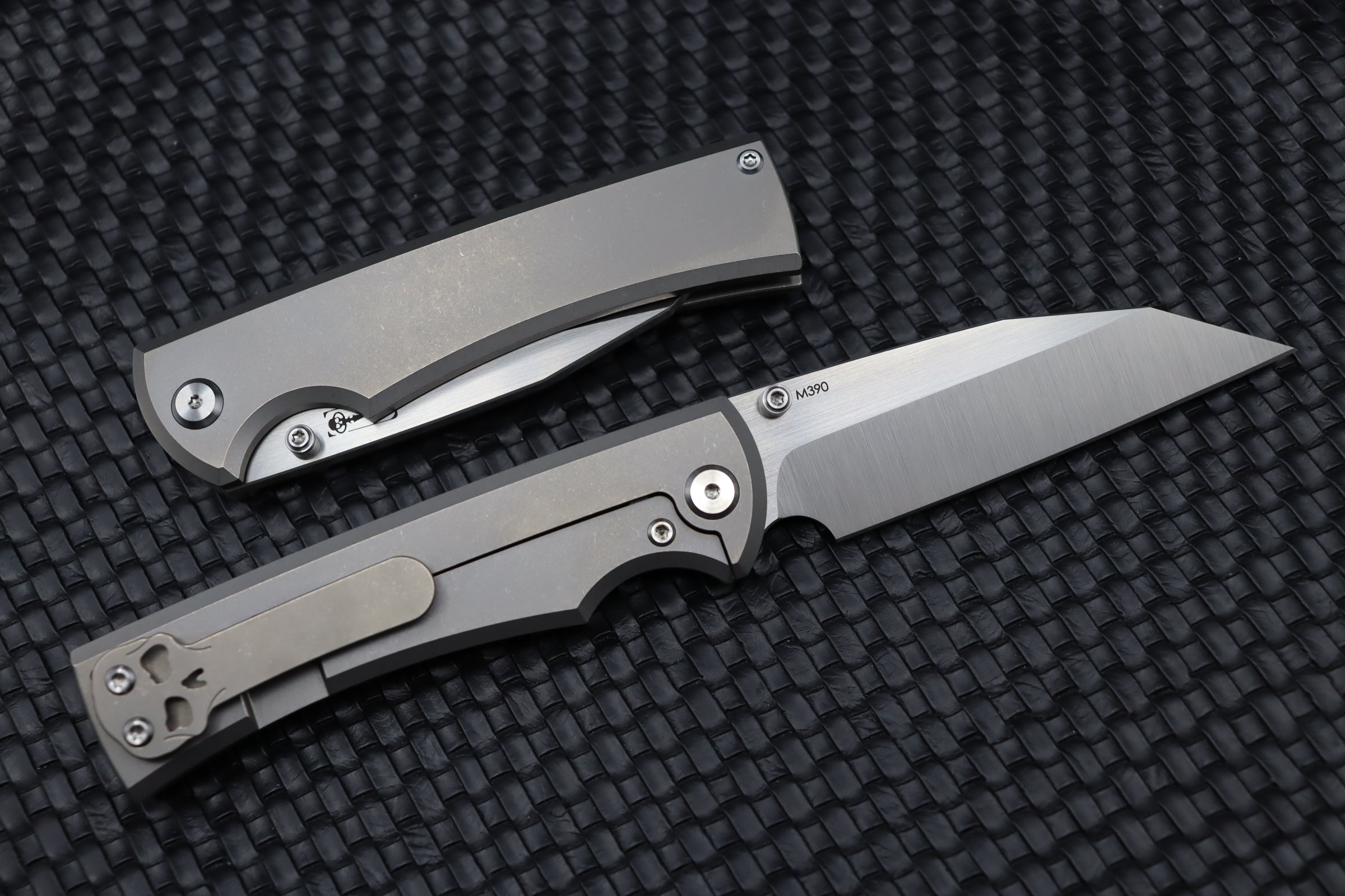 Chaves Knives 229 Sangre Wharncliffe M390 Titanium - Ultimate EDC Knife