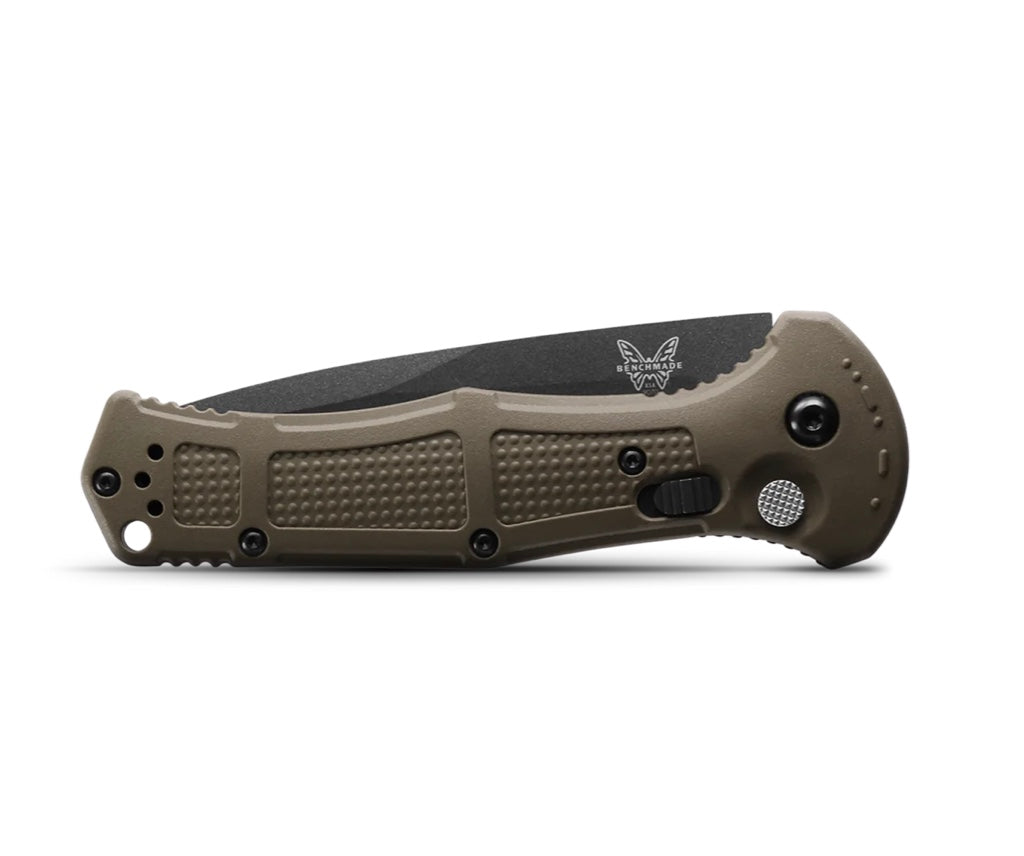 Premium Benchmade Claymore Tactical Knife - OD Green Grivory & Black CPM-D2