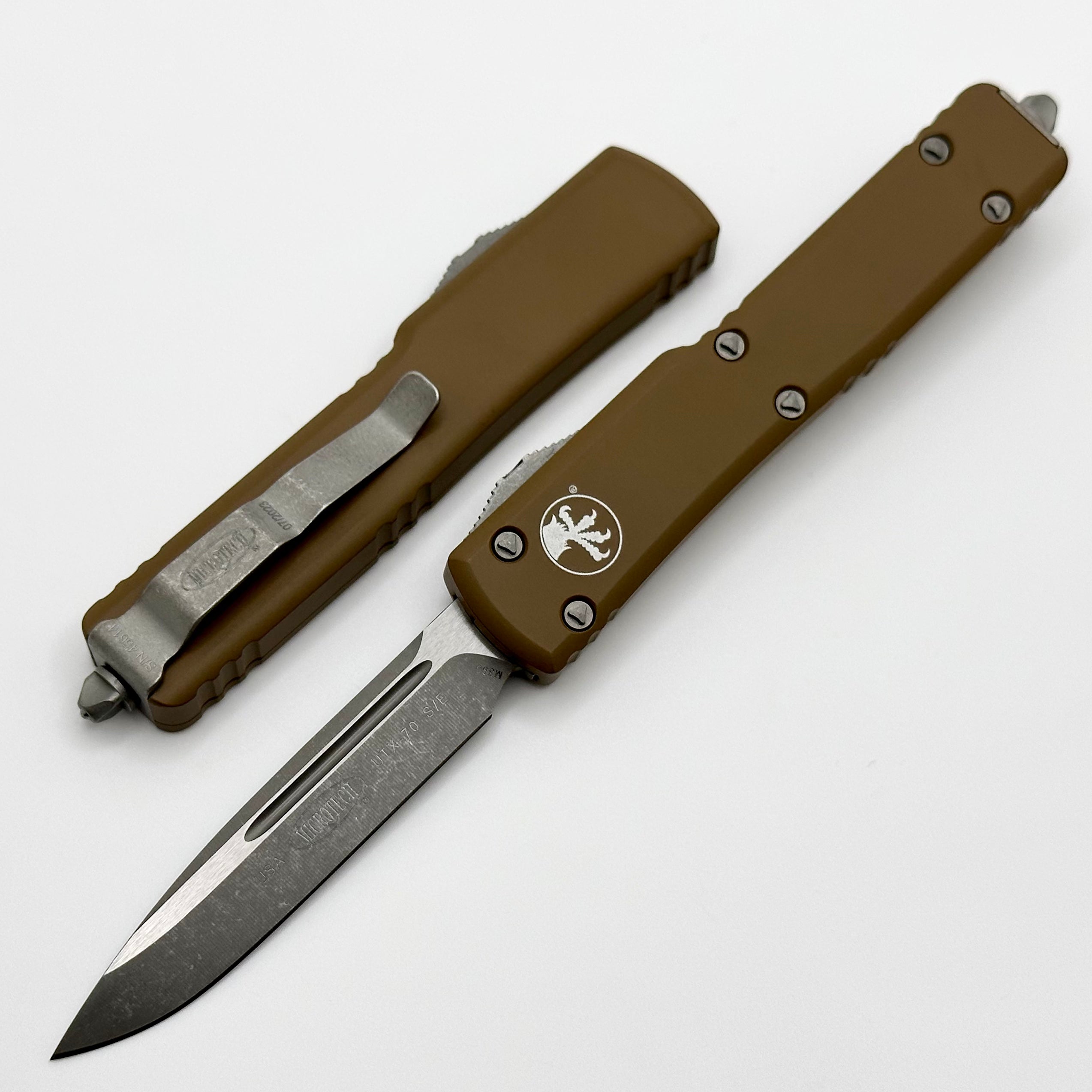 Premium Microtech UTX-70 Apocalyptic Tactical Knife - Compact & Lightweight