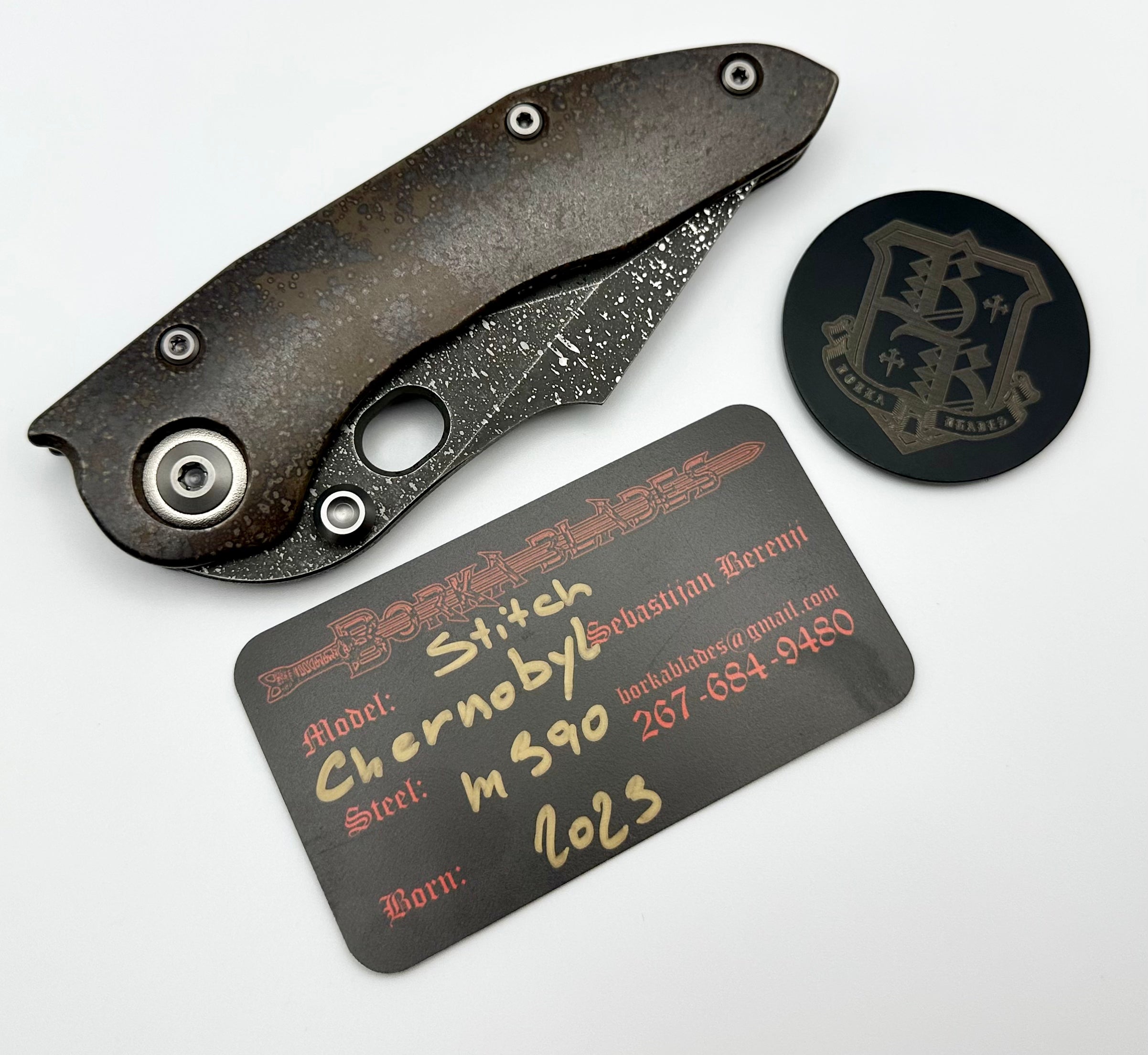 Borka Blades Premium Chernobyl Stitch - Ultimate Custom Knife