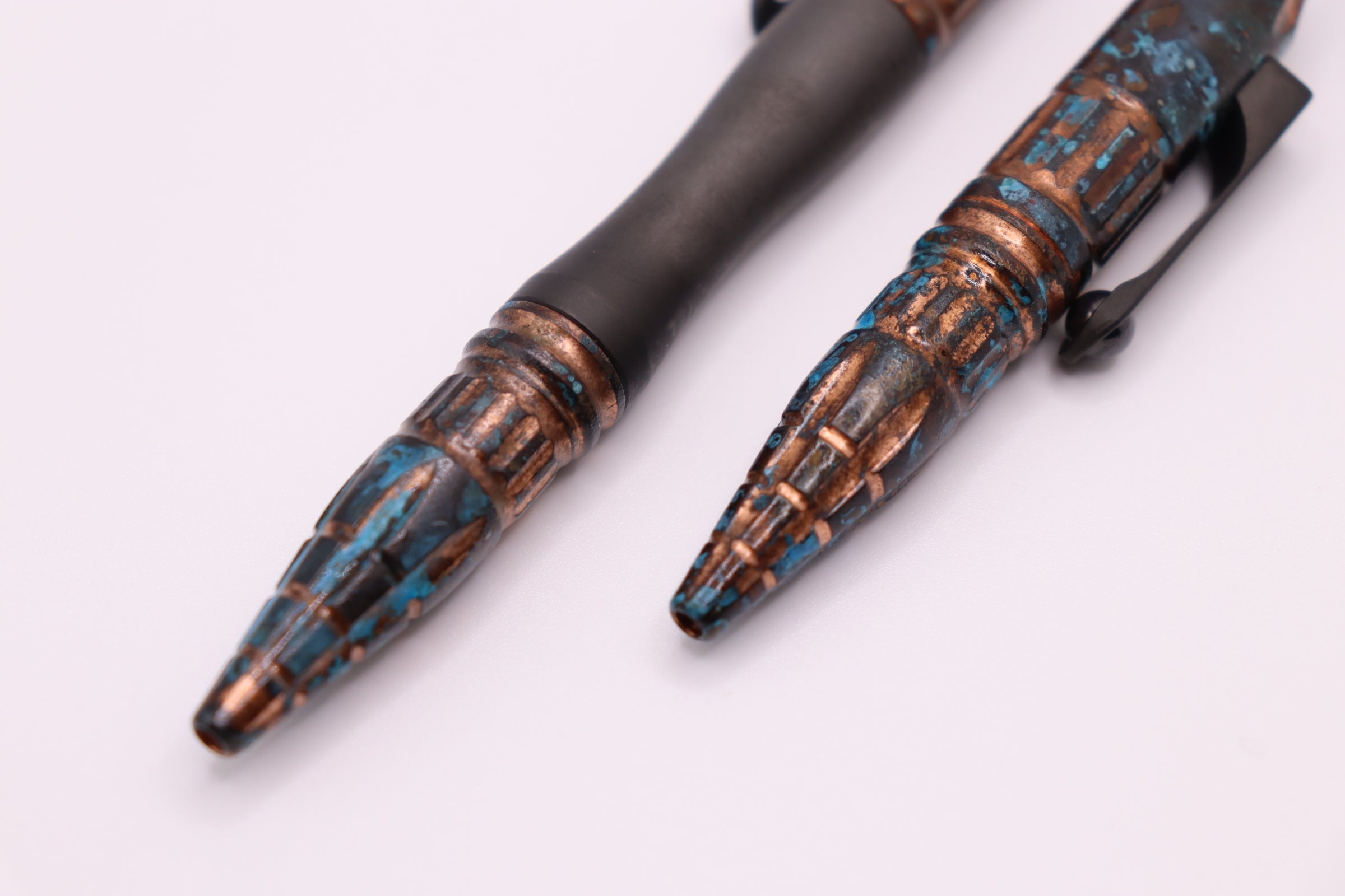 Premium Thoth Pen with Chemtima Finish & DLC Smooth Titanium Design