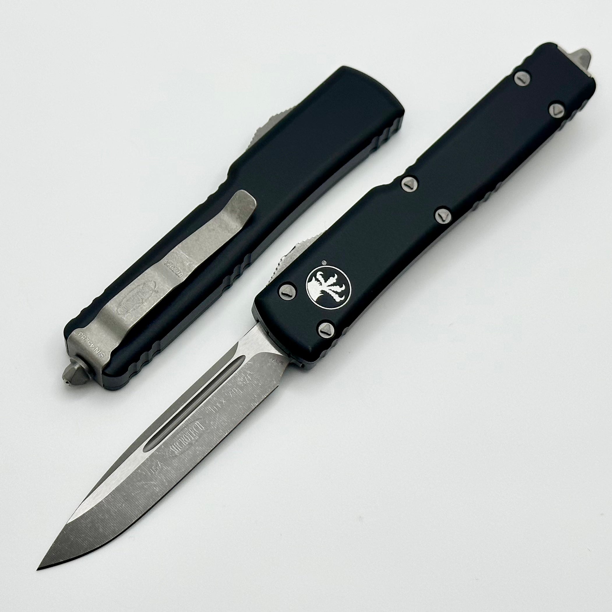 Microtech UTX-70 Premium Apocalyptic Single Edge Knife - Compact & Lightweight