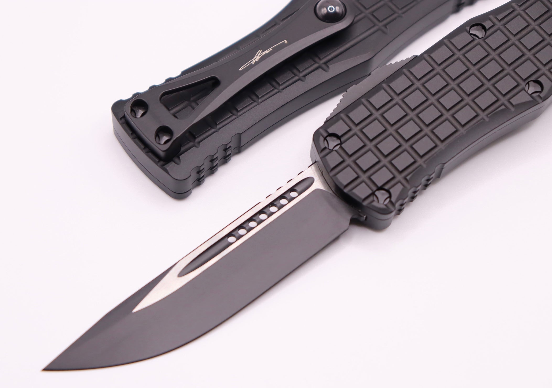 Microtech Hera Frag Single Edge Tactical Knife - Premium M390 Steel