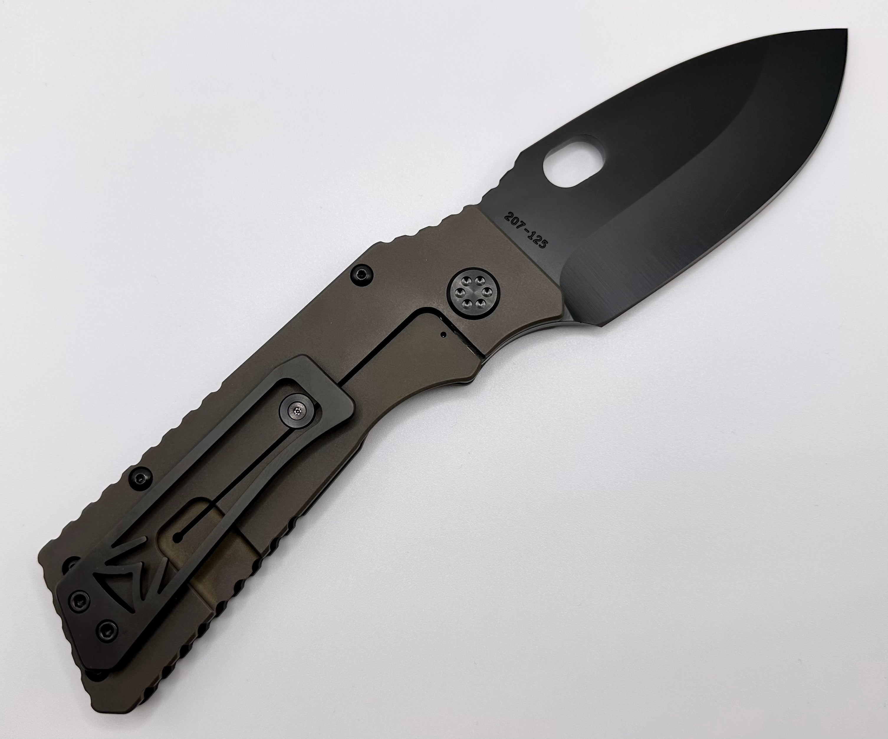 Medford TFF-1 S35VN PVD Tactical Folding Knife - Premium Bronze Finish