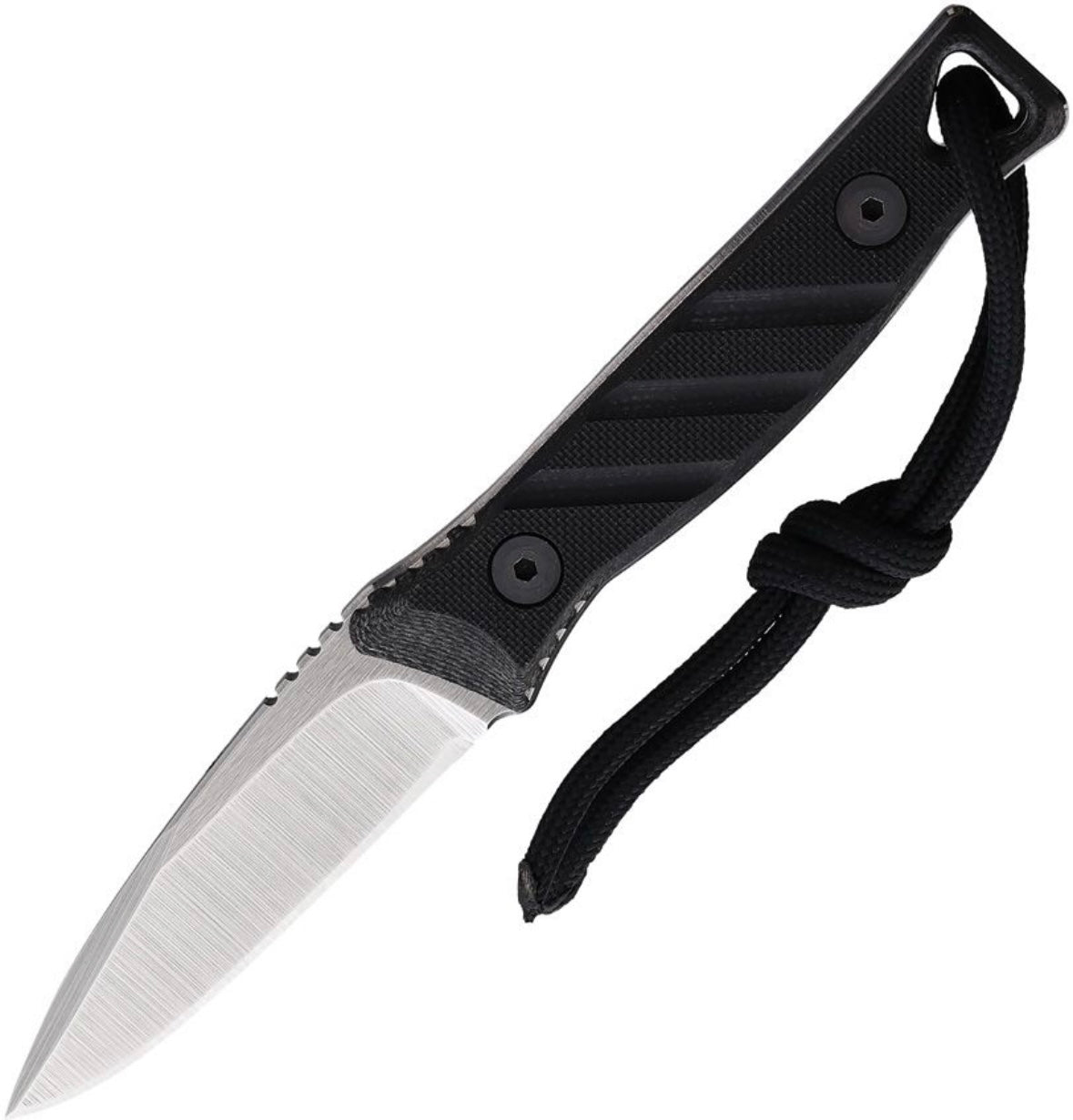 Premium Medford Necromancer Fixed Blade Knife - S35VN Steel & Black G-10 Handle