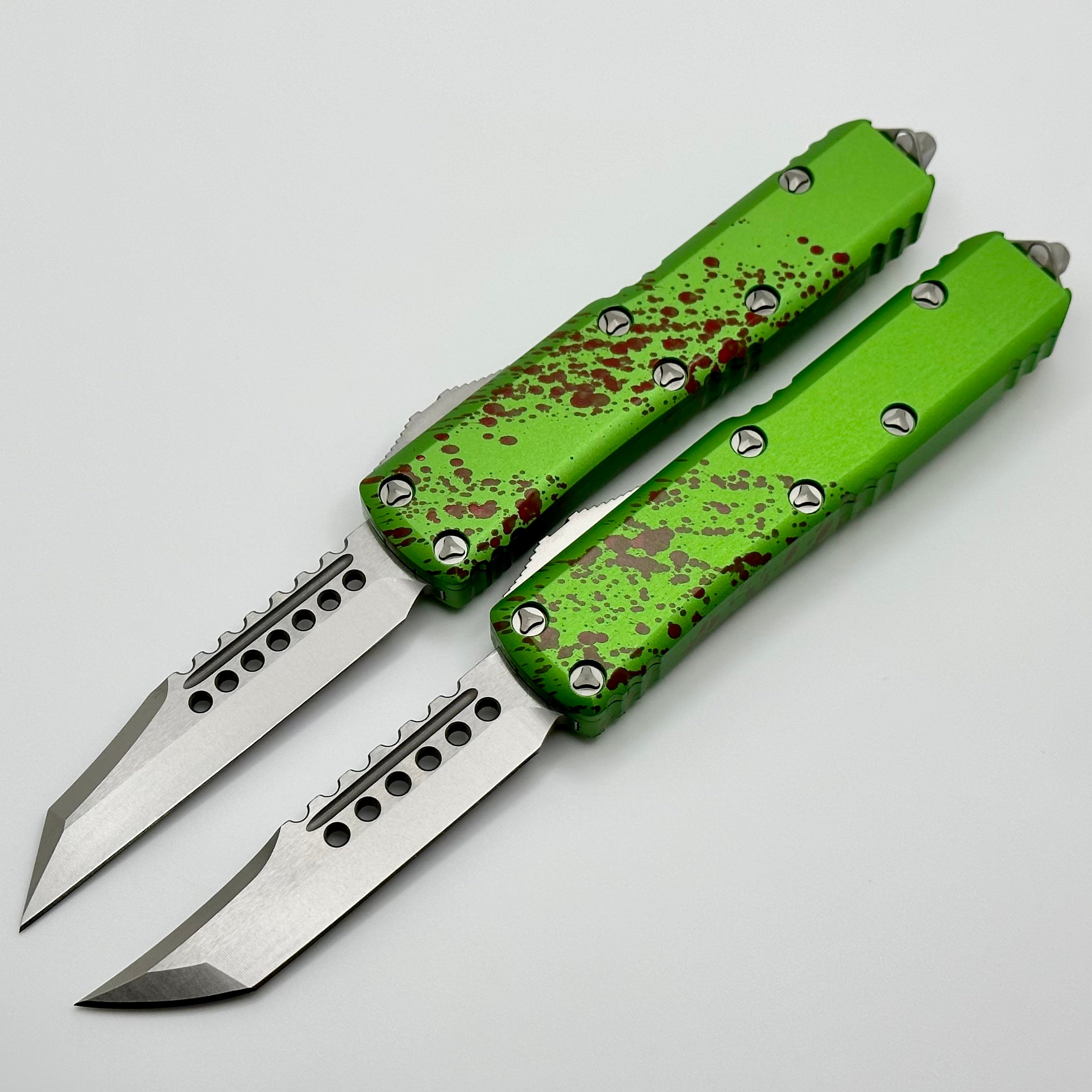 Premium Microtech UTX-85 Zombie Tech Signature Set - Hellhound & Warhound Edition