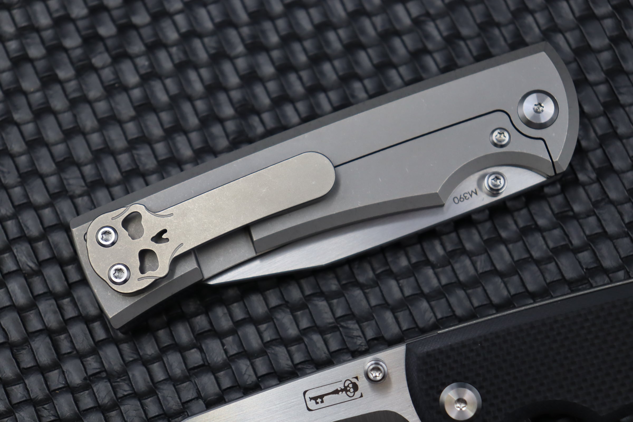 Premium Chaves Knives 229 Sangre Wharncliffe - Ultimate M390 & Black G-10 EDC