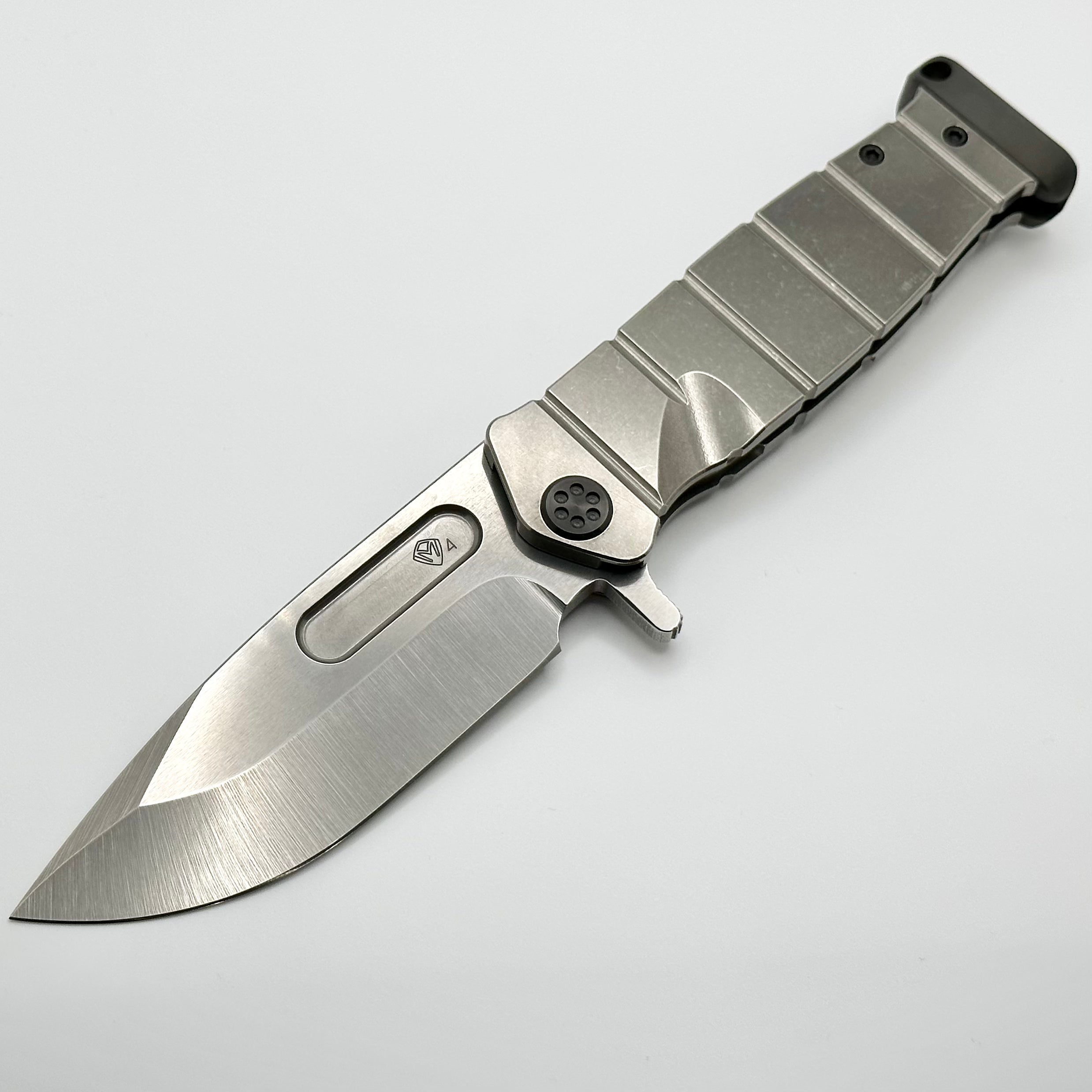 Medford Knife Fighter Flipper - Premium USMC Edition with Tumbled Handles & PVD Hardware