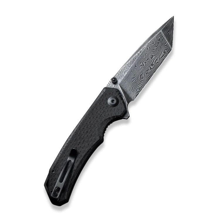 Civivi Brazen Premium EDC Knife - Black Micarta & Tanto Damascus