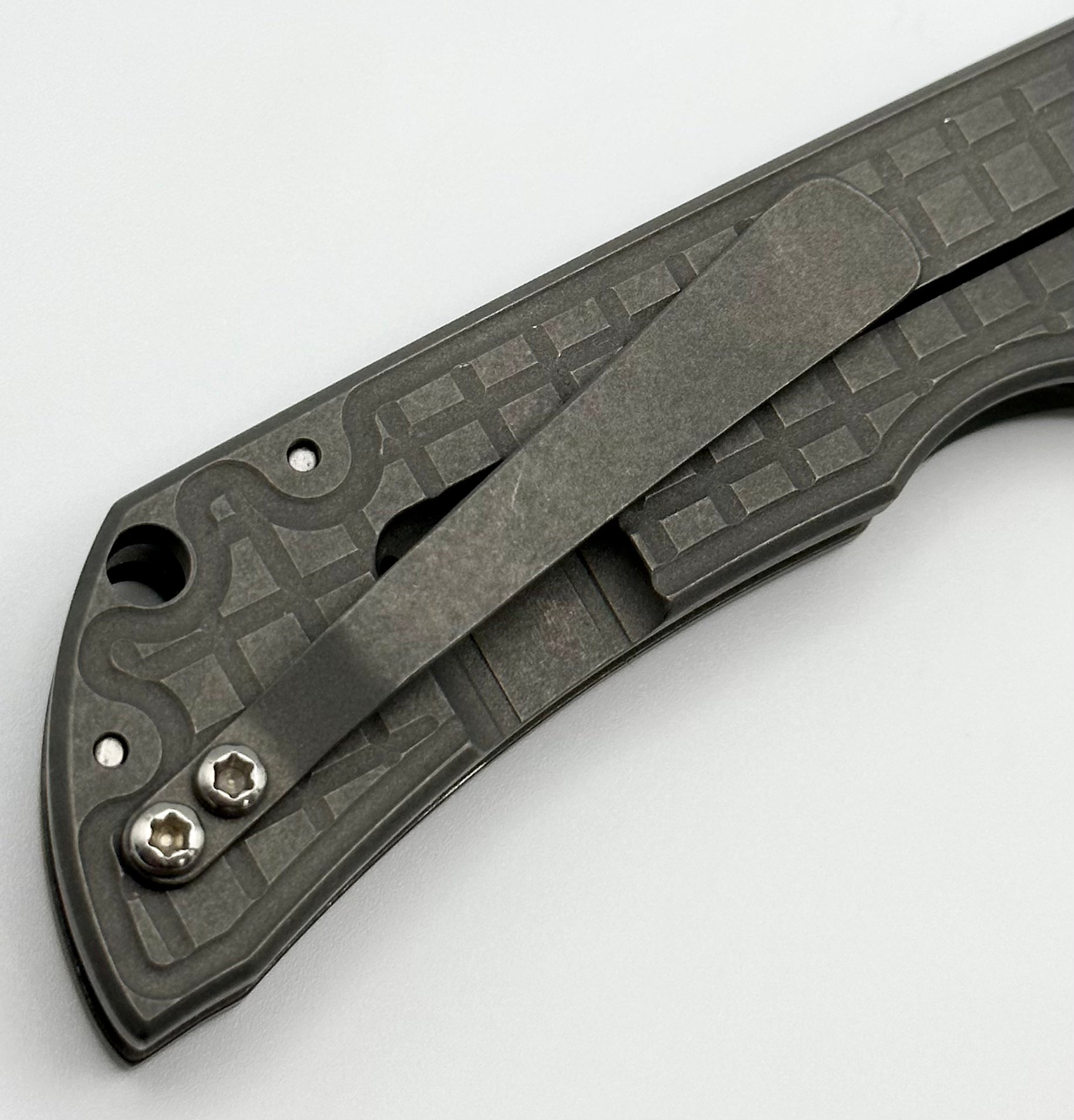 McNees Premium Mac 2 3 Knife - Matte Stonewash Frag PRE-OWNED | Ultimate Craftsmanship