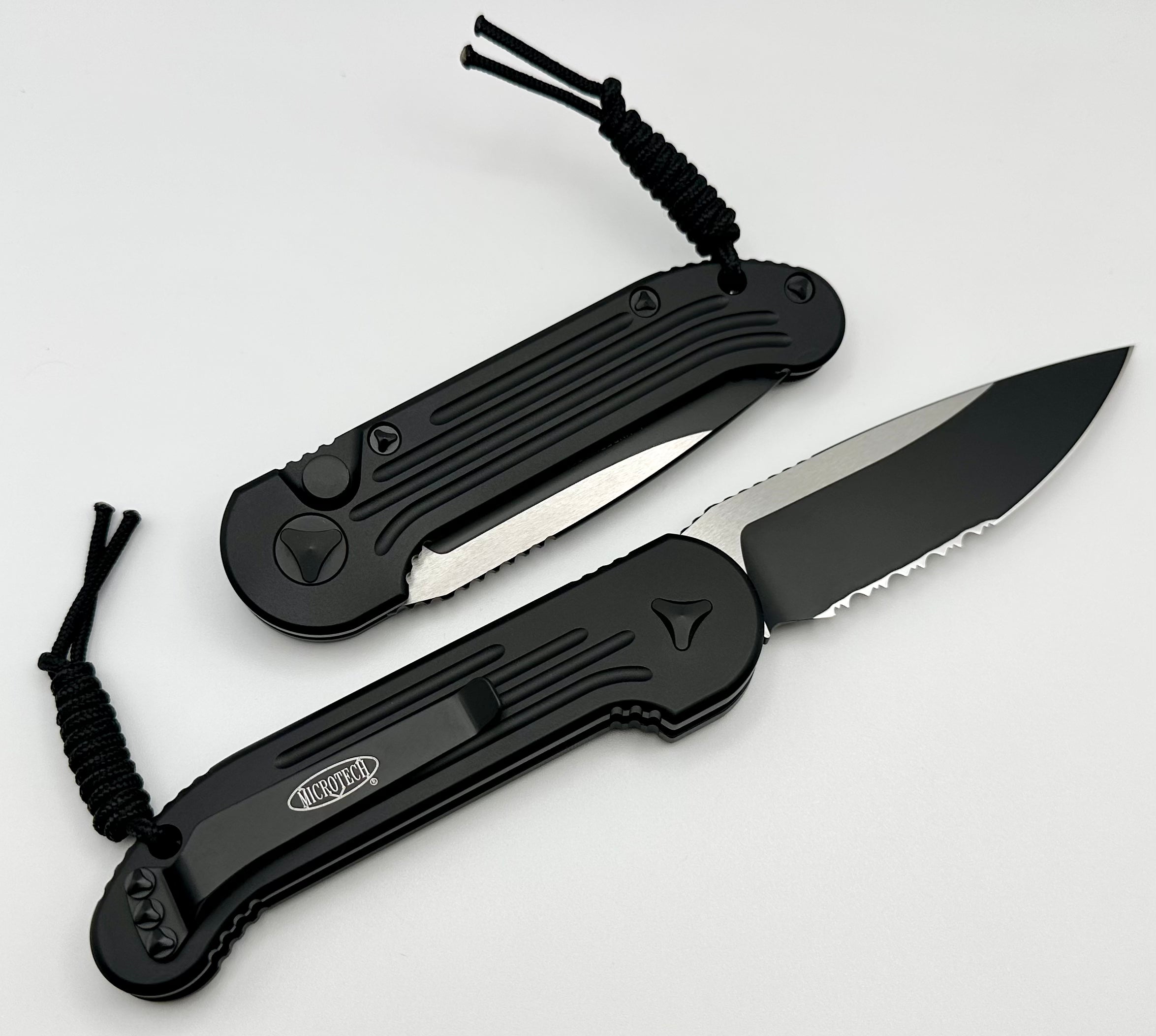 Microtech L.U.D.T Black Tactical Premium Folding Knife