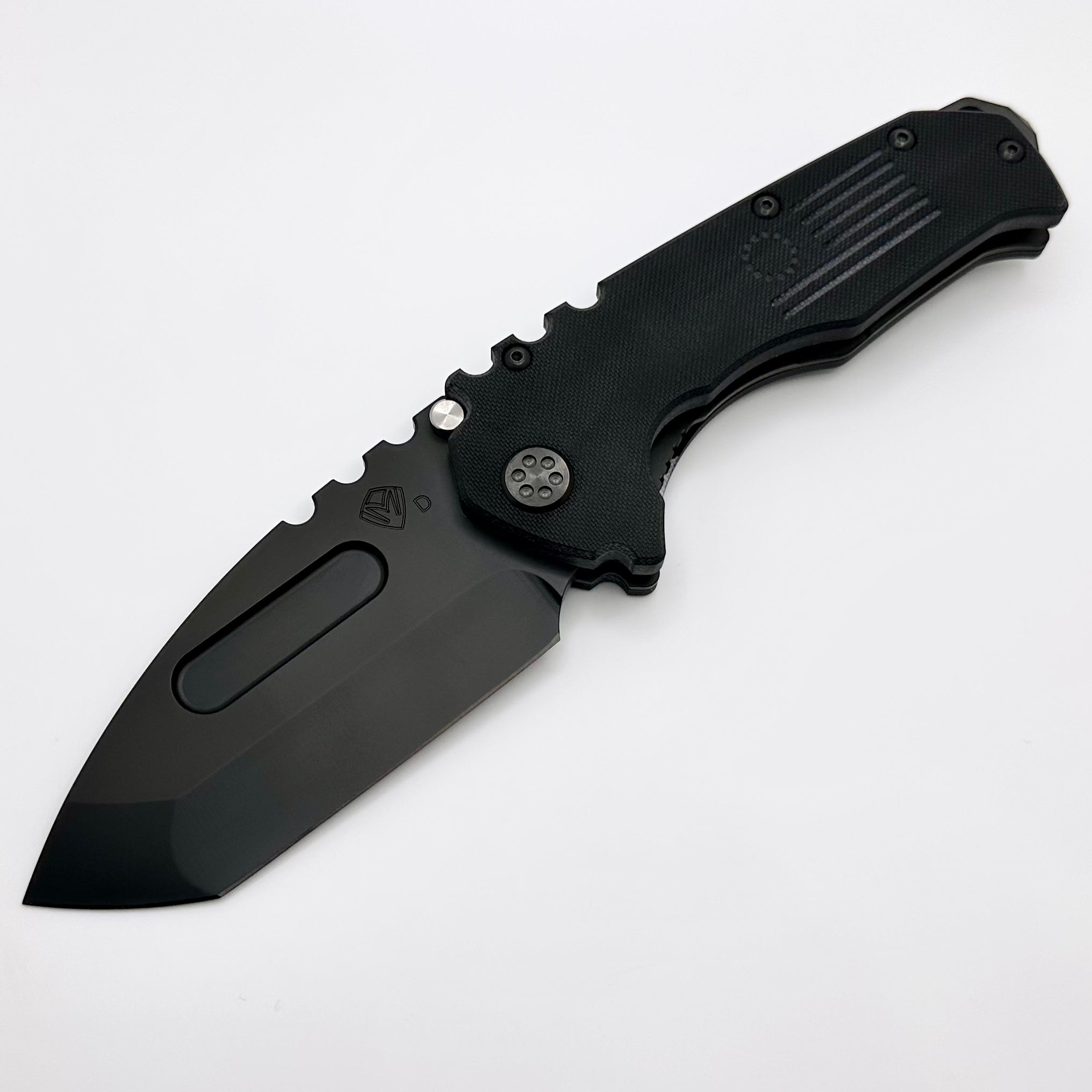 Medford Scout Praetorian M&P Premium Tactical Knife - Black G10 & PVD D2